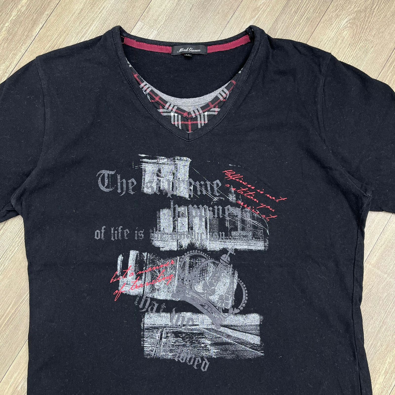 If Six Was Nine × Japanese Brand × Le Grande Bleu (L.G.B.) Mind Games Poem Tshirt Size US M / EU 48-50 / 2 - 2 Thumbnail