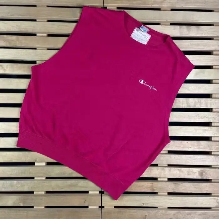 Champion × Vintage Mens Vintage Vest Jumper Champion Vintage Size L Size US L / EU 52-54 / 3 - 1 Thumbnail