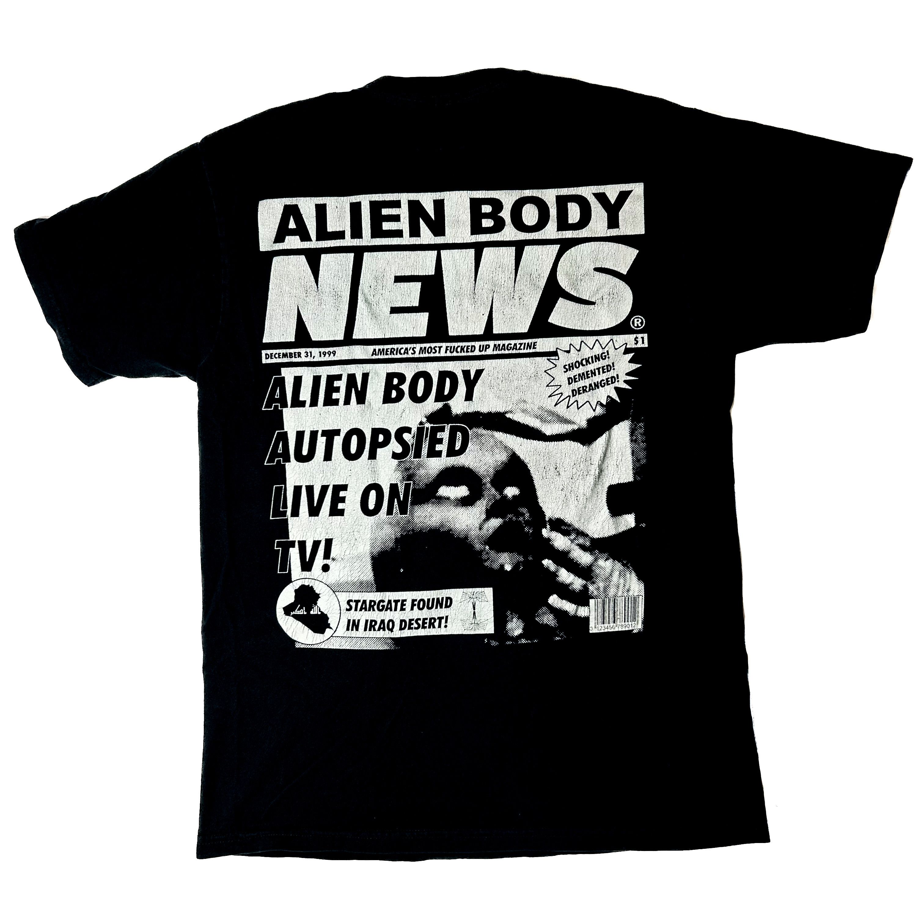 Alien Body × Band Tees Alien Body Chemical Autopsy Short Sleeve T-Shirt Size US M / EU 48-50 / 2 - 3 Thumbnail