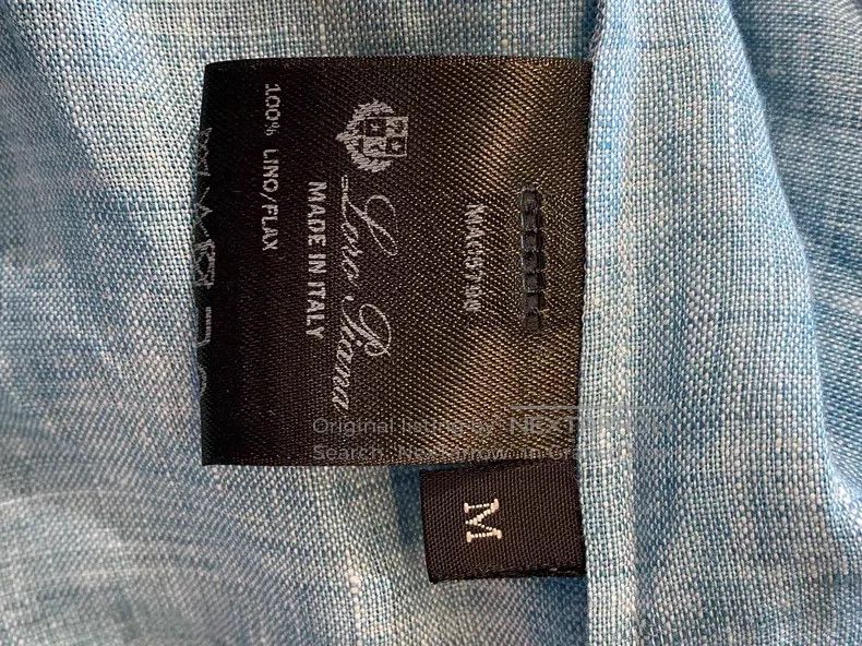 Loro Piana Loro Piana Light blue linen dress Size M / US 6-8 / IT 42-44 - 8 Thumbnail