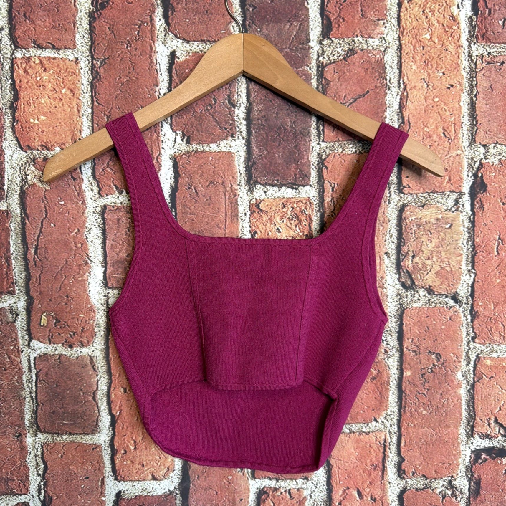 Aritzia Aritzia Babaton Sculpt Knit Tank Top Light Women’s Size M Ribbed Corset Tank Size M / US 6-8 / IT 42-44 - 3 Thumbnail