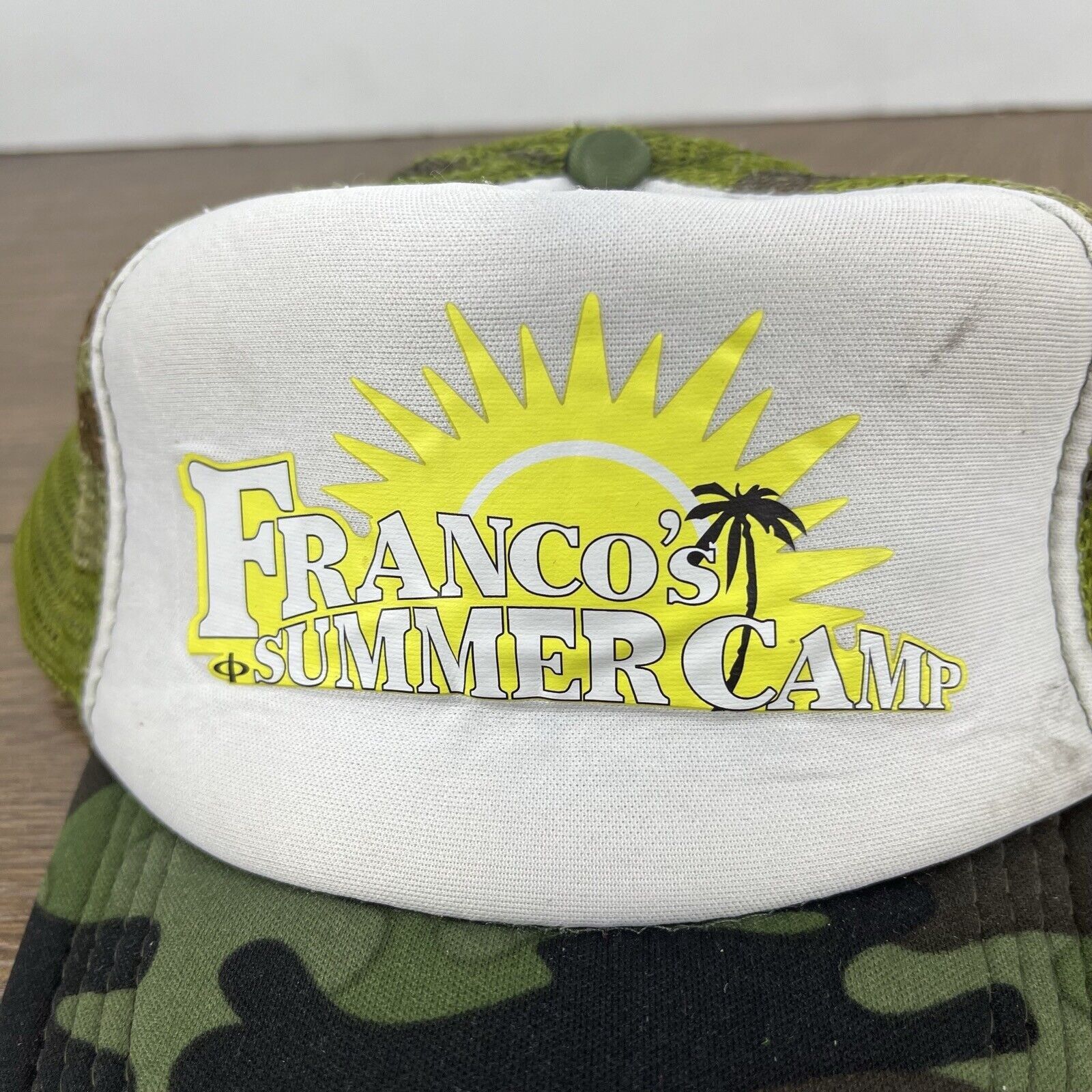 Other Franco's Summer Camp Hat Adjustable Hat Camo Adjustable Hat Size ONE SIZE - 8 Thumbnail