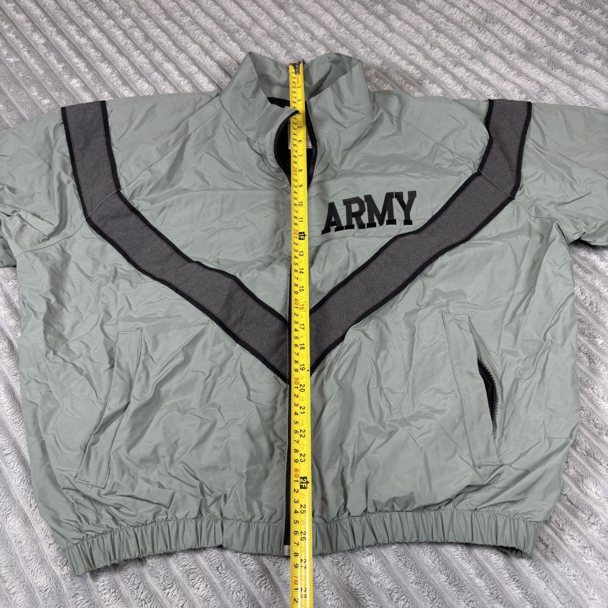 Other US Army Ipfu Men Jacket M Green Nylon Windbreaker Full Zip Size US M / EU 48-50 / 2 - 6 Thumbnail
