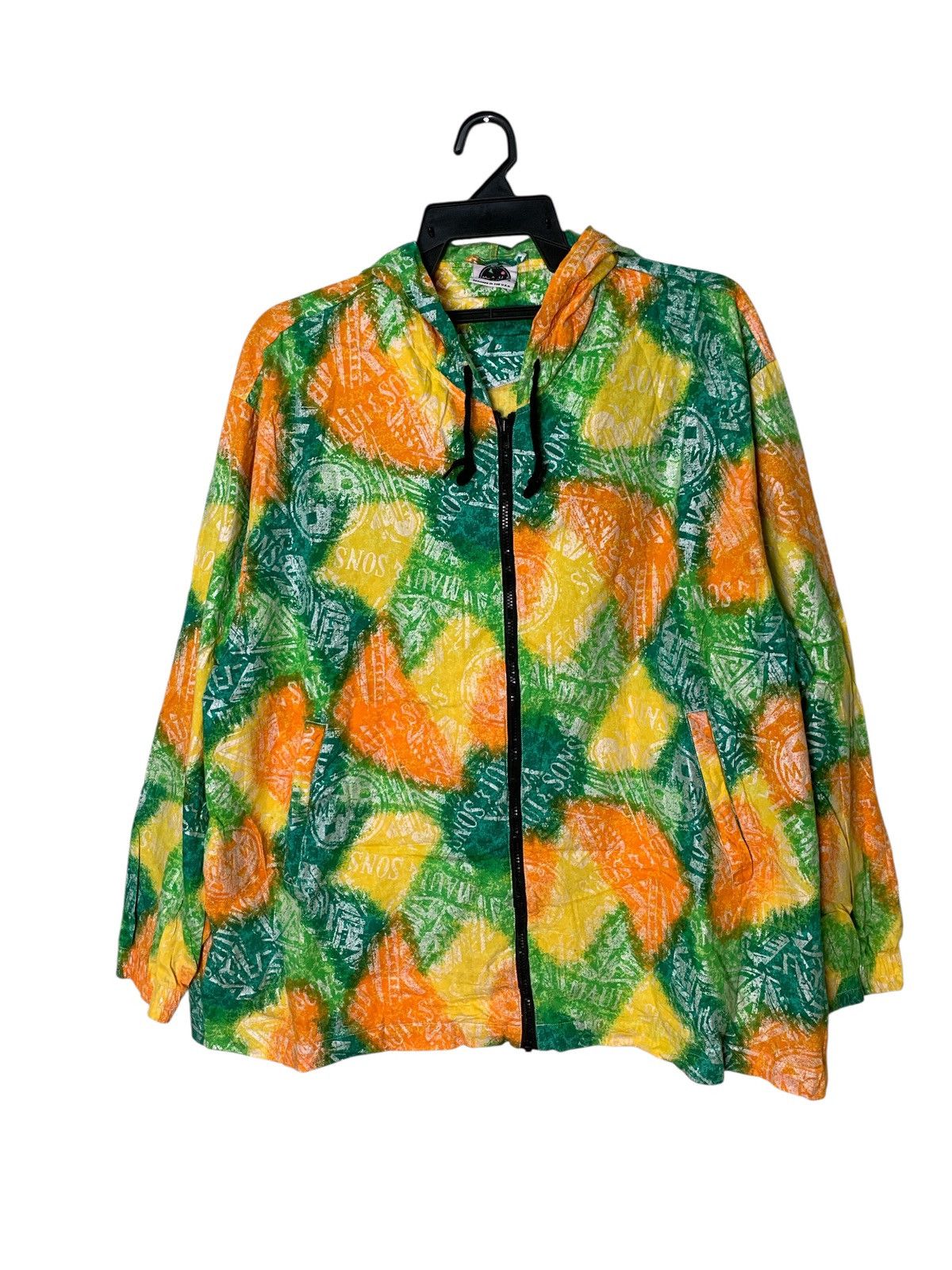 Maui and Sons Rare Design Maui And Sons Full Print Zipper Hoodie Jackets Size US L / EU 52-54 / 3 - 1 Thumbnail