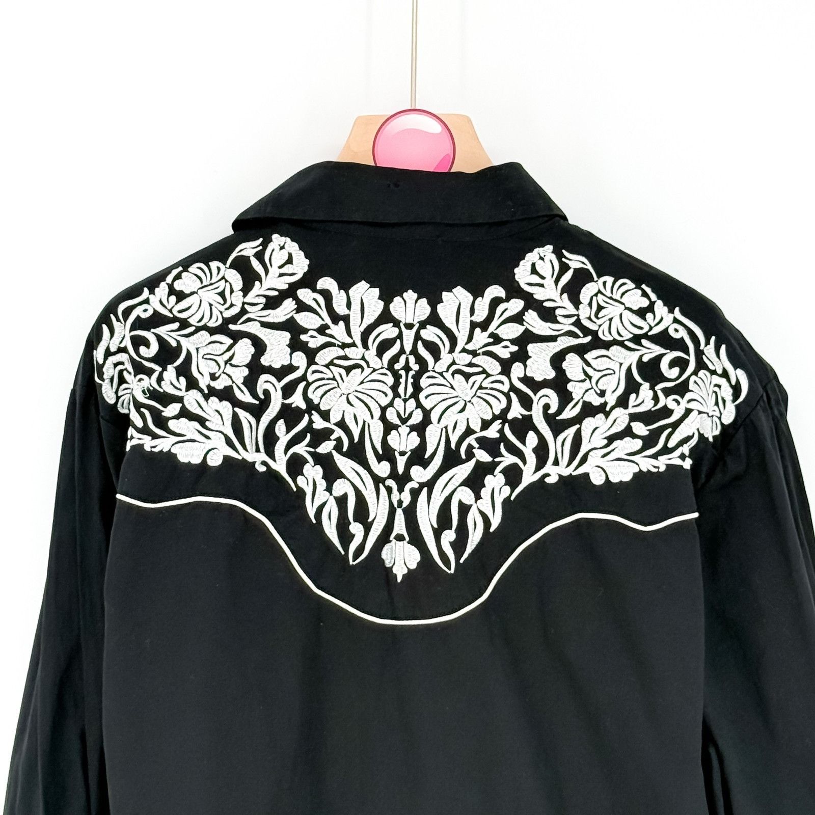 Other Rodeo Clothing RCCO Women's Long Sleeve Western Embroidered Size M / US 6-8 / IT 42-44 - 6 Thumbnail