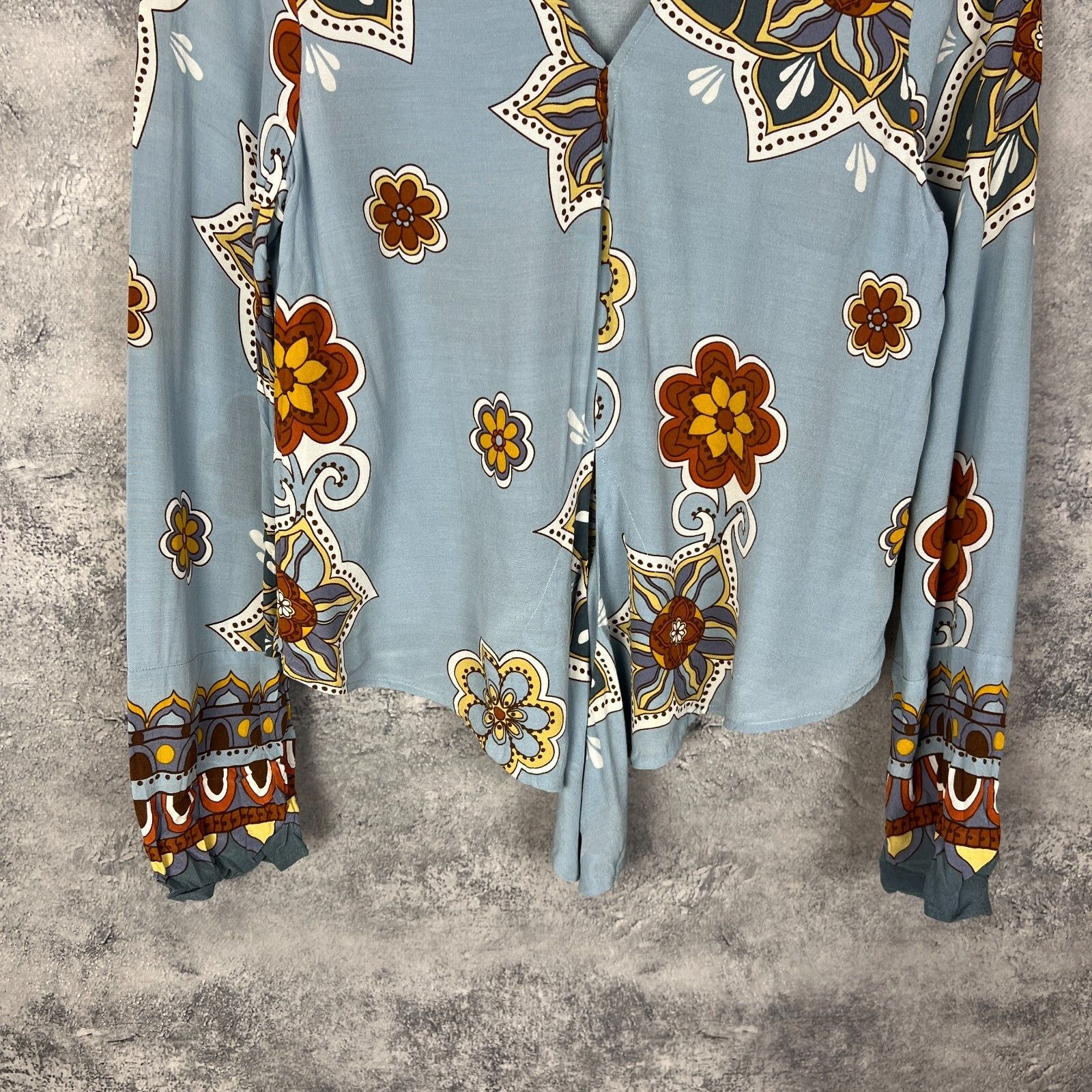 Odd Molly Odd Molly Women's Blouse Size 1 Multicolor Viscose ` Size XS / US 0-2 / IT 36-38 - 3 Thumbnail