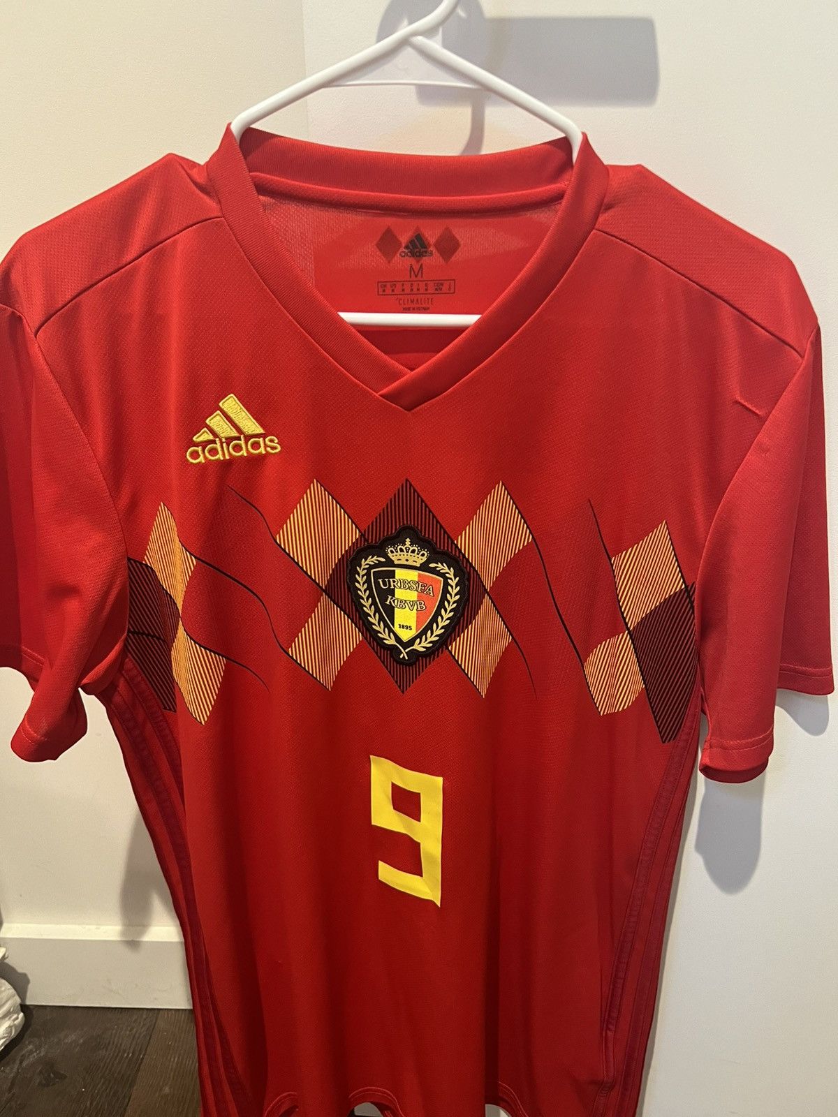 Adidas Lukaku Belgium Jersey World Cup Size US M / EU 48-50 / 2 - 1 Thumbnail