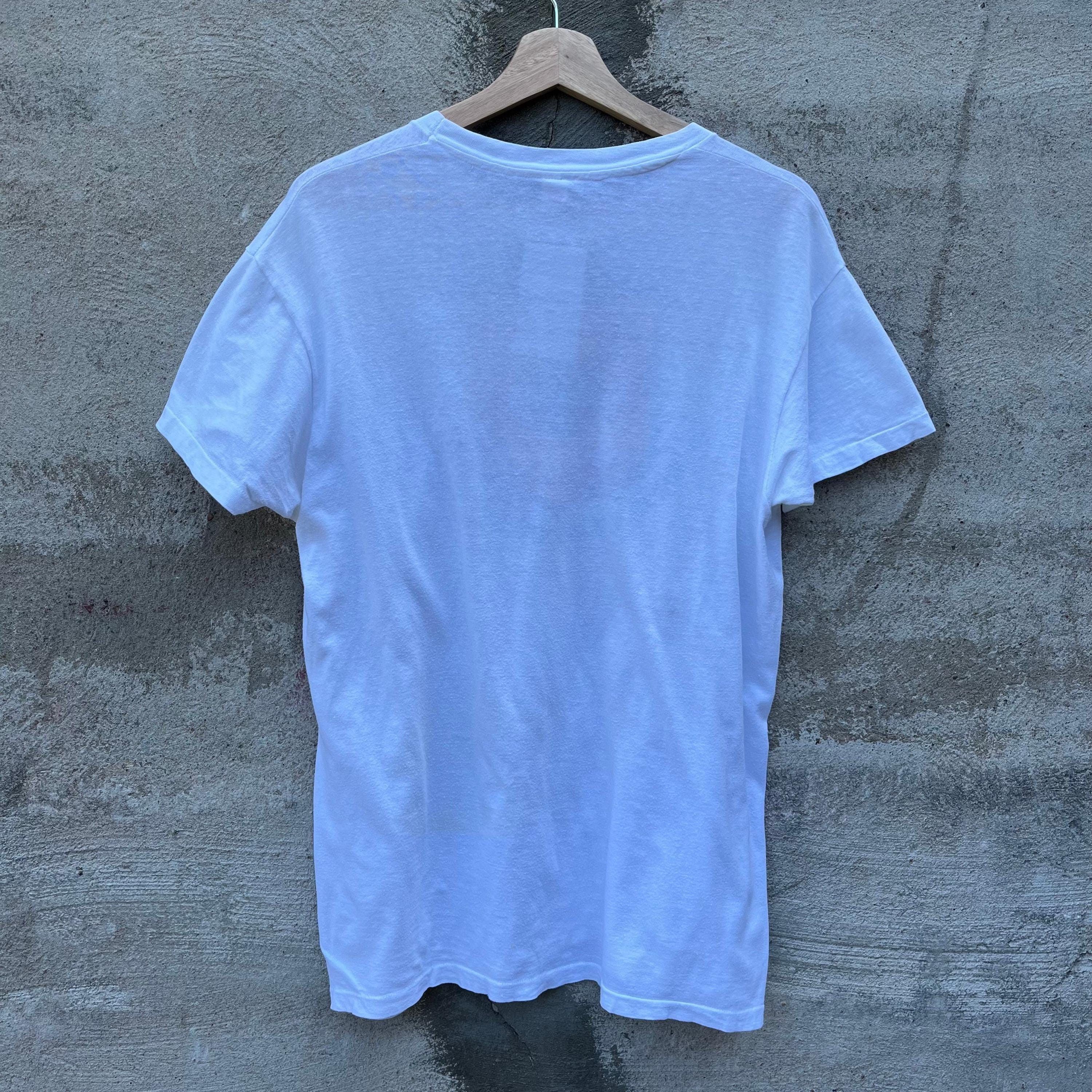 Hanes × Vintage 50's Vintage Cornhusker Boy Scout Reservation Hanes T-Shirt Size US L / EU 52-54 / 3 - 6 Thumbnail