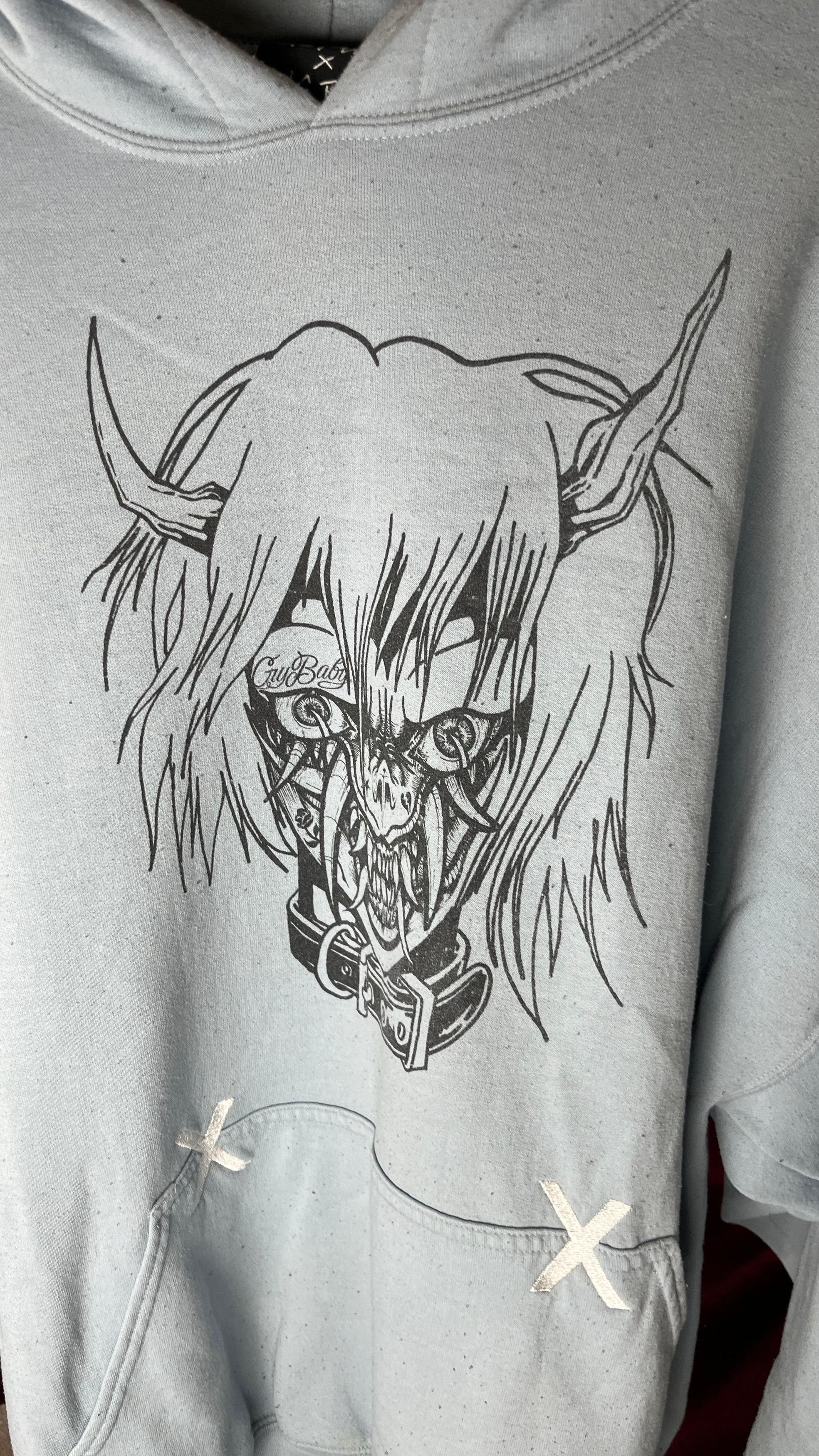 Lil Peep Lil Peep x Sus Boy Angels Protect Me Hoodie Size 2XL / XXL Size US XXL / EU 58 / 5 - 2 Thumbnail