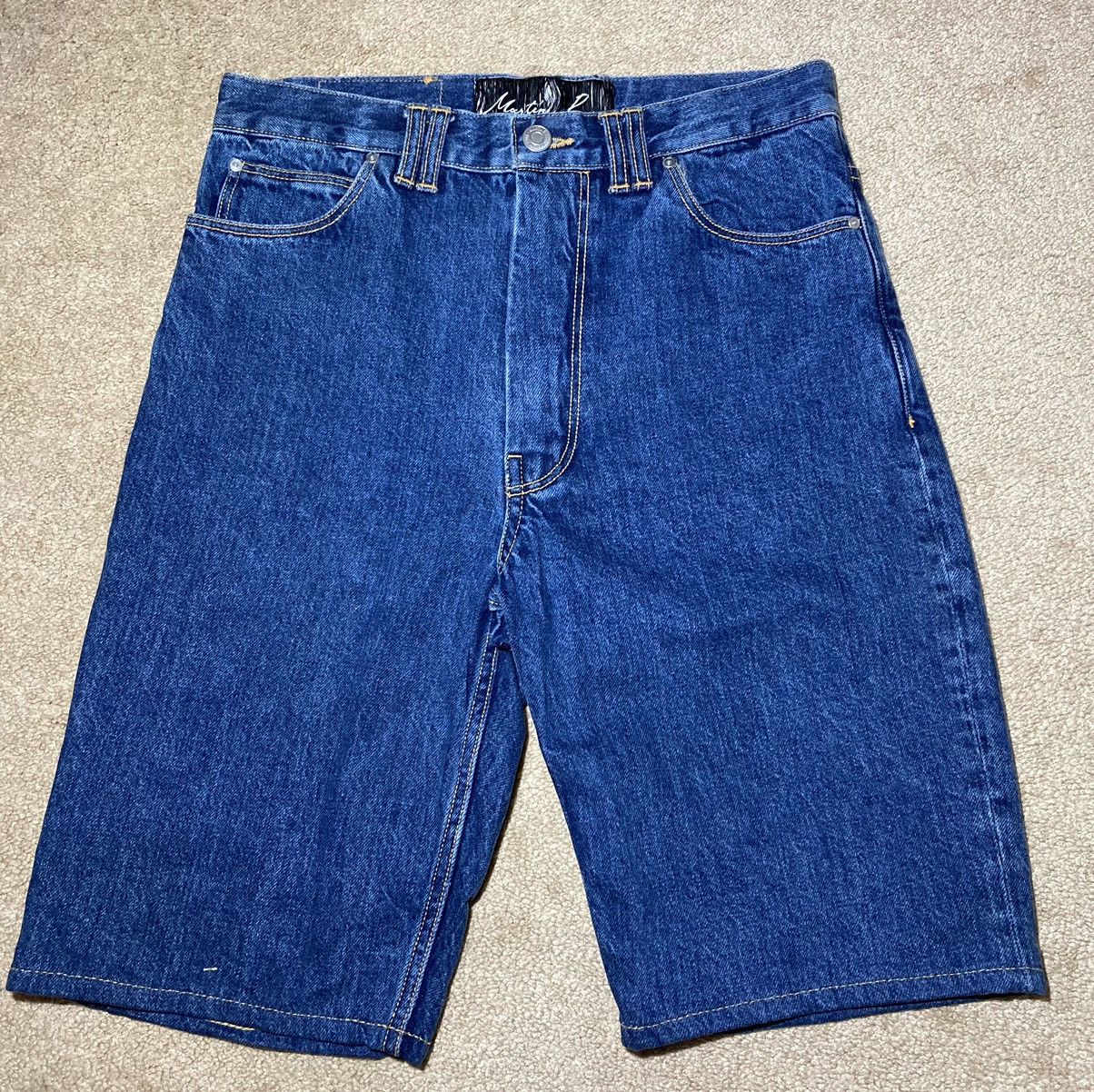 Martine Rose SS18 Martine Rose Denim Shorts Boss Painter Work Jeans 2018 Size US 30 / EU 46 - 1 Thumbnail