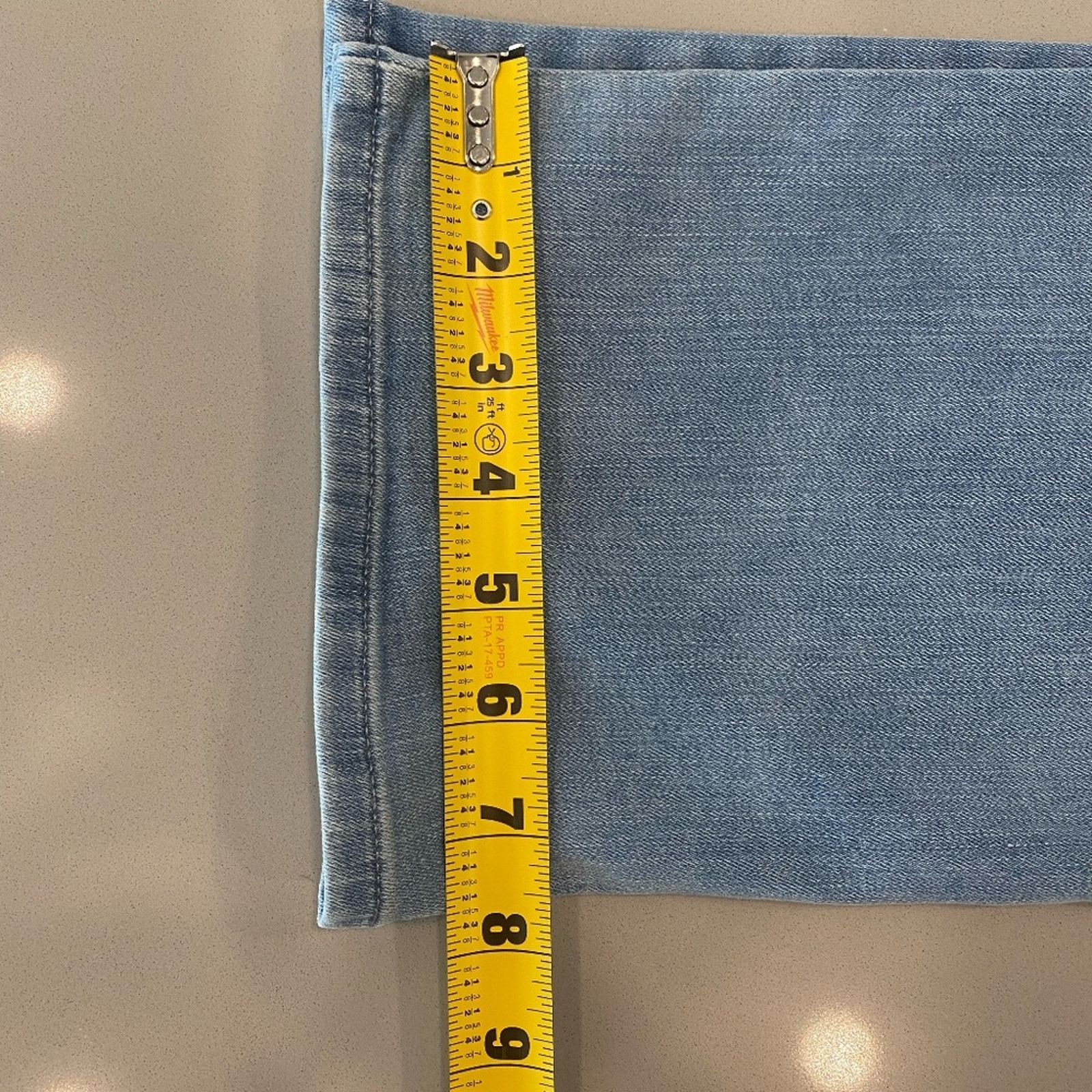 NYDJ NYDJ Marilyn Straight Lift Tuck Jeans - 4 Size 27" / US 4 / IT 40 - 9 Thumbnail