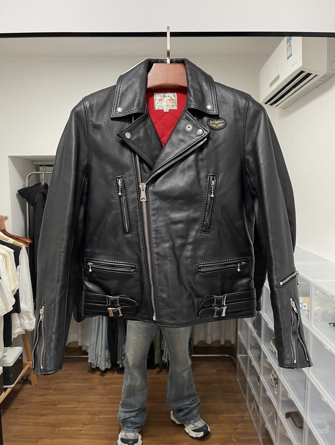 Lewis Leathers Lewis leathers lightning no.391 Classjc leather jacket |  Grailed