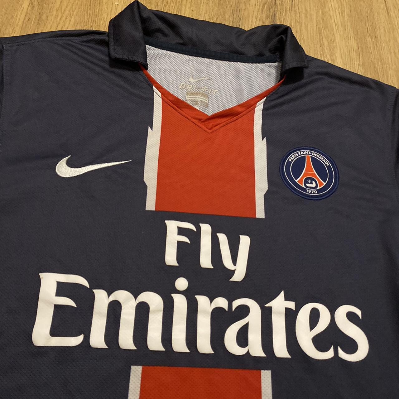 Nike 2008-09 Paris Saint Germain Psg Nike Home Football Size US L / EU 52-54 / 3 - 3 Thumbnail