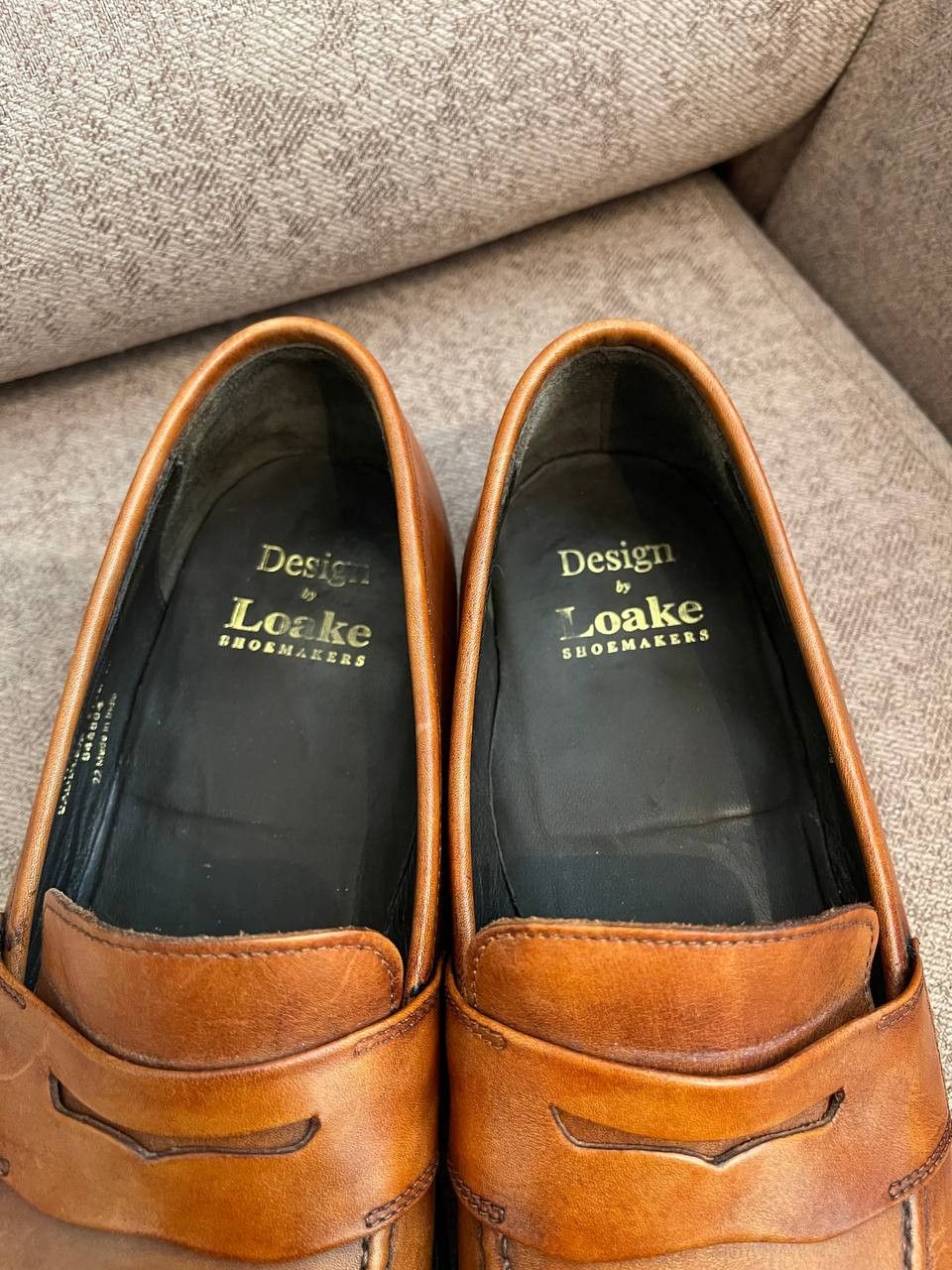 Loake LOAKE LOAFER WIGGINS TAN PENNY / size 44,M10 Size US 11 / EU 44 - 4 Thumbnail