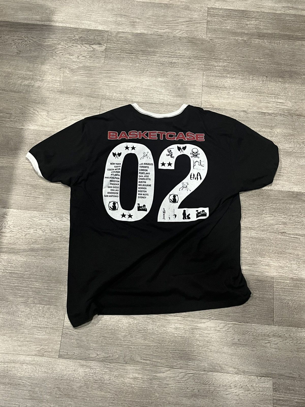 basketcase gallery BasketCase Gallery “Ringer” T-Shirt Size US XXL / EU 58 / 5 - 2 Thumbnail
