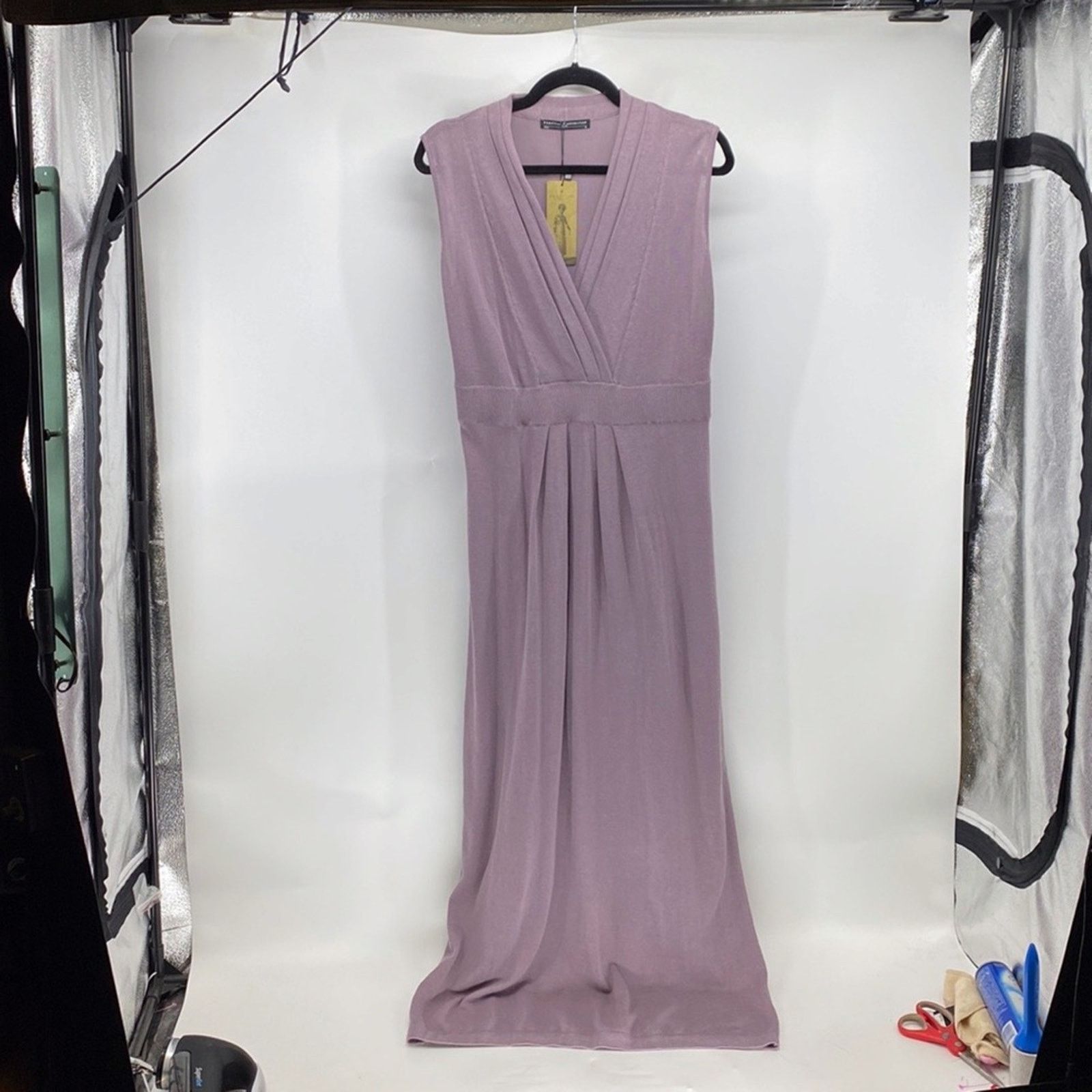 Other Peruvian Connection Adriatico lilac maxi knit dress size M Size M / US 6-8 / IT 42-44 - 9 Thumbnail