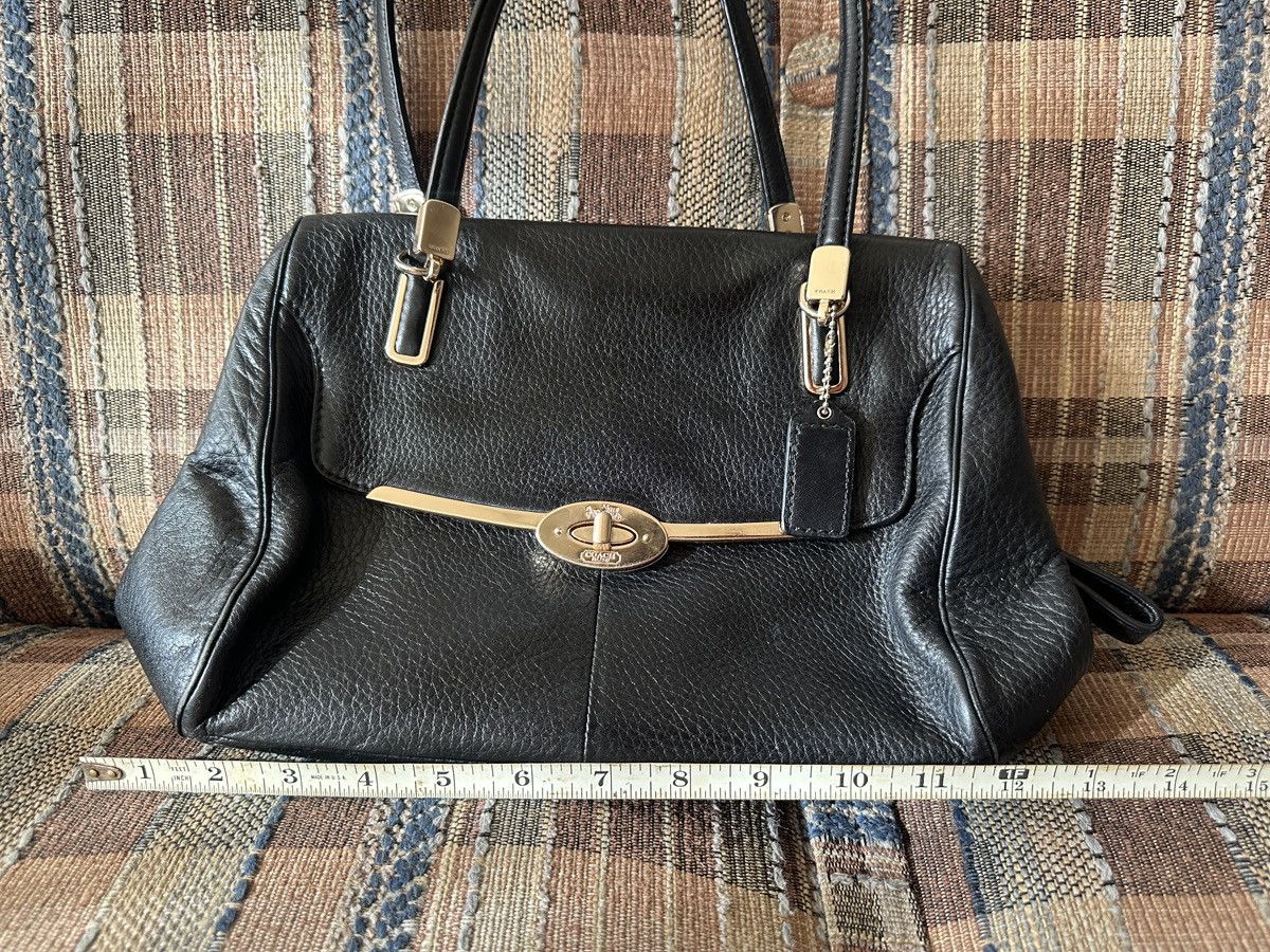 Coach Vintage Coach 25169 Madison Madeline Leather Satchel Handbag Size ONE SIZE - 11 Thumbnail