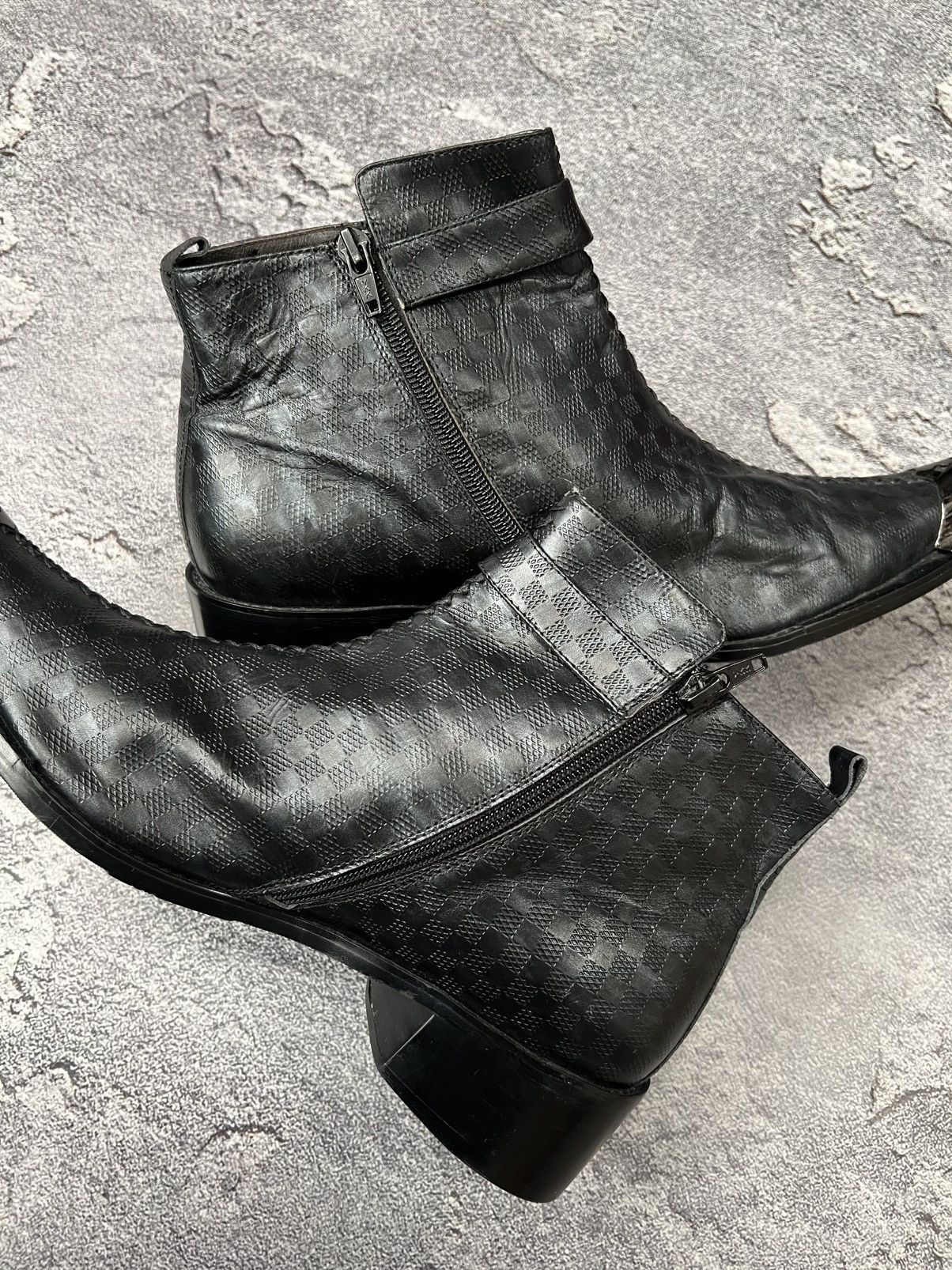 Cowboy Equipment × Handmade × Leather Handmade cowboy boots leather Size US 7 / EU 40 - 8 Thumbnail