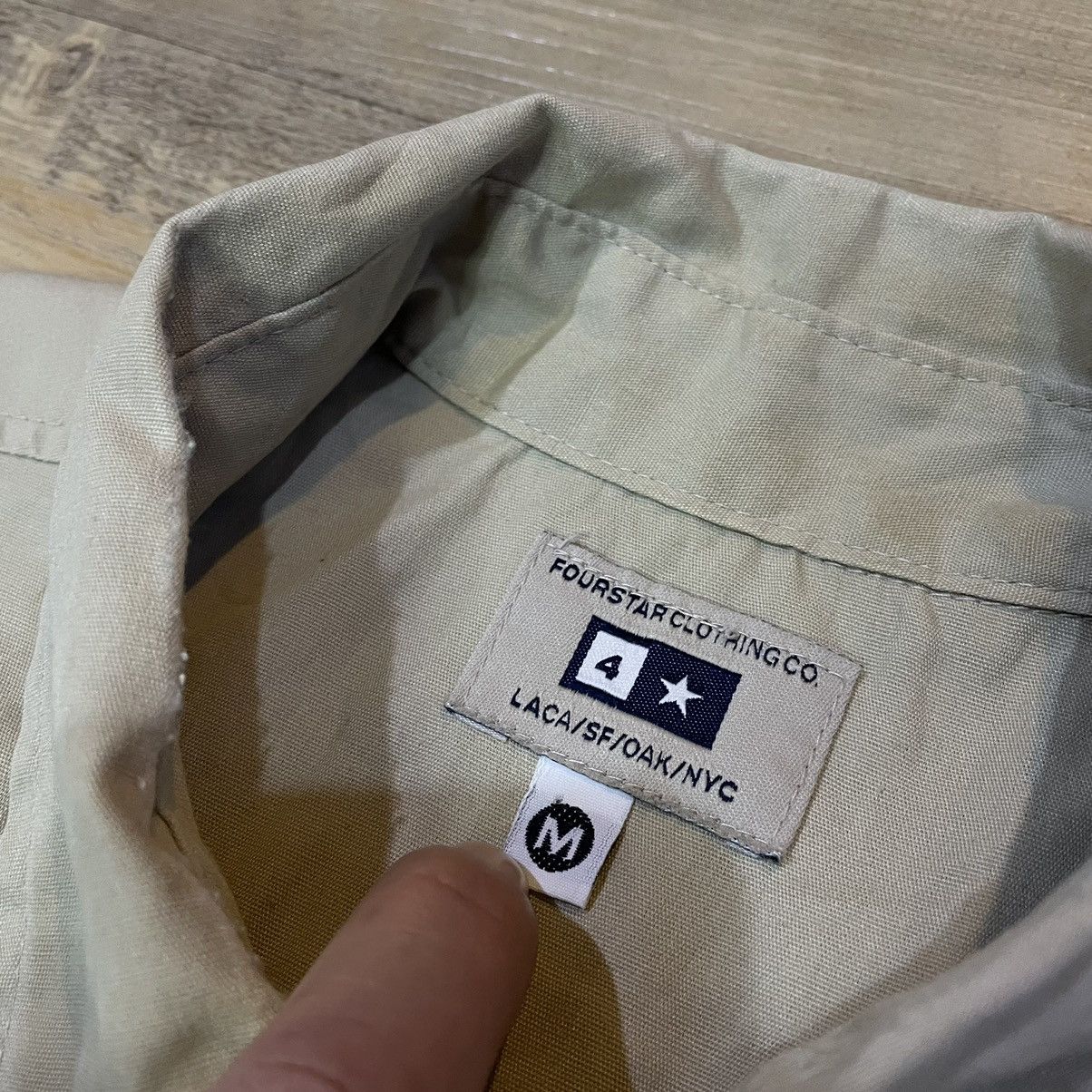 Fourstar Four star clothing co shirt Size US M / EU 48-50 / 2 - 5 Thumbnail