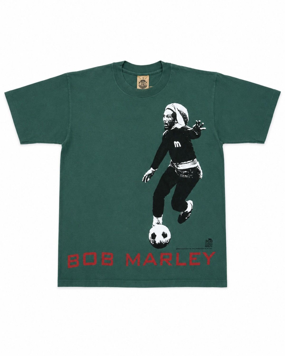 Vintage 1993 Mosquitohead Bob Marley Graphic T-Shirt Size US M / EU 48-50 / 2 - 1 Thumbnail