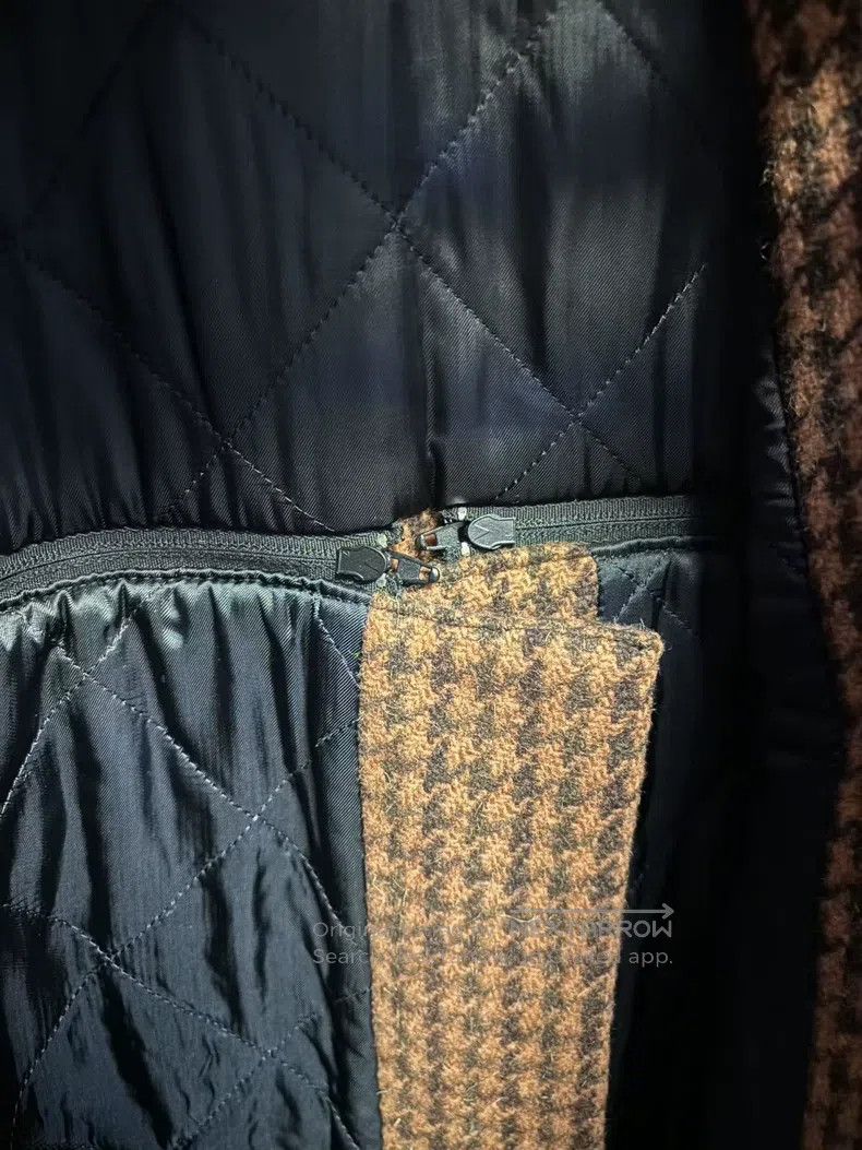 Balenciaga Balenciaga Heavy-Duty Houndstooth Wool Coat Size XS / US 0-2 / IT 36-38 - 4 Thumbnail