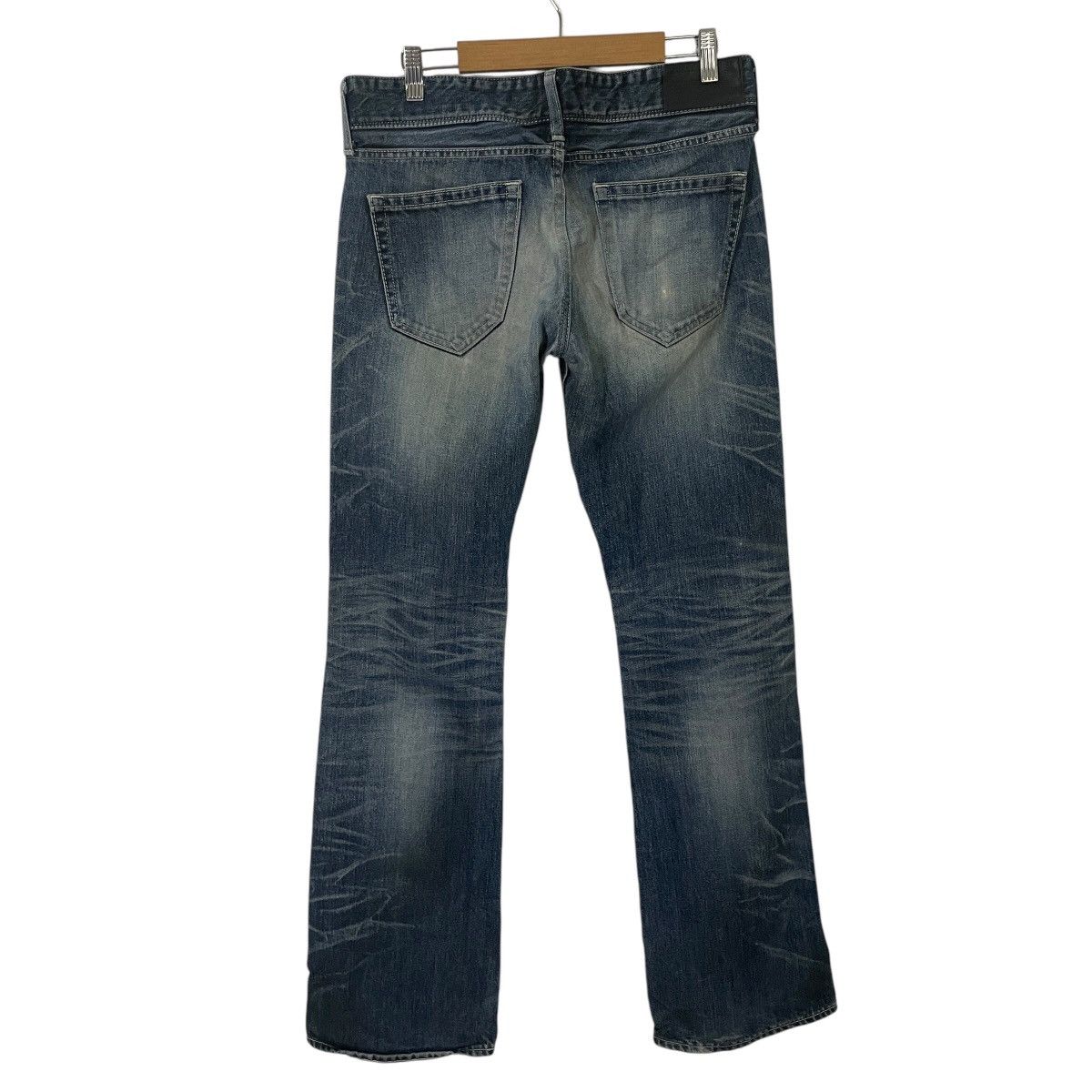 Murder License Vintage Murder License Japan Distressed Denim Jeans Size 33" - 8 Thumbnail