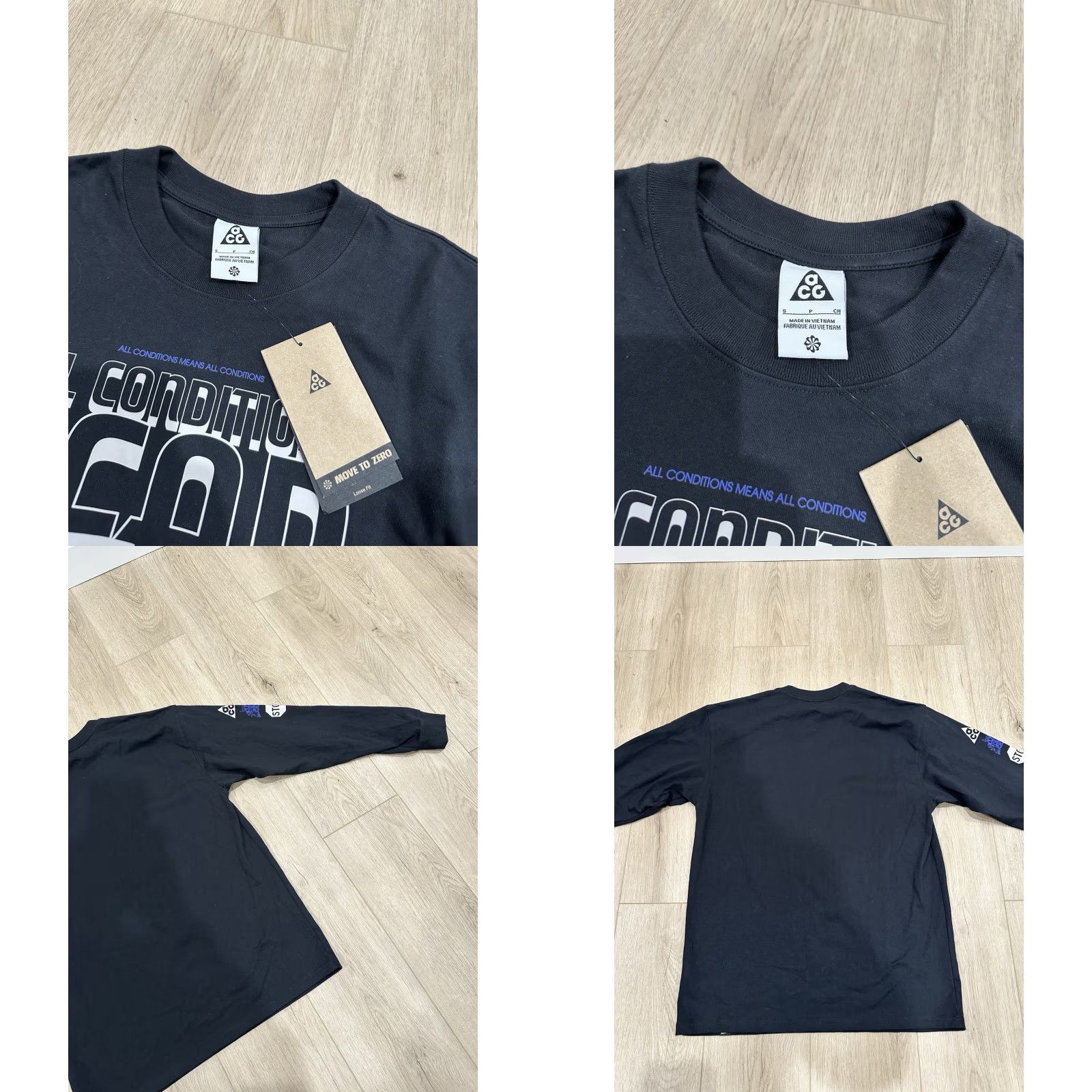 Nike ACG NWT Nike ACG Long-Sleeve Dri-FIT White T-Shirt FQ3729 Men’s S Cotton Blend Tee Size US S / EU 44-46 / 1 - 8 Thumbnail