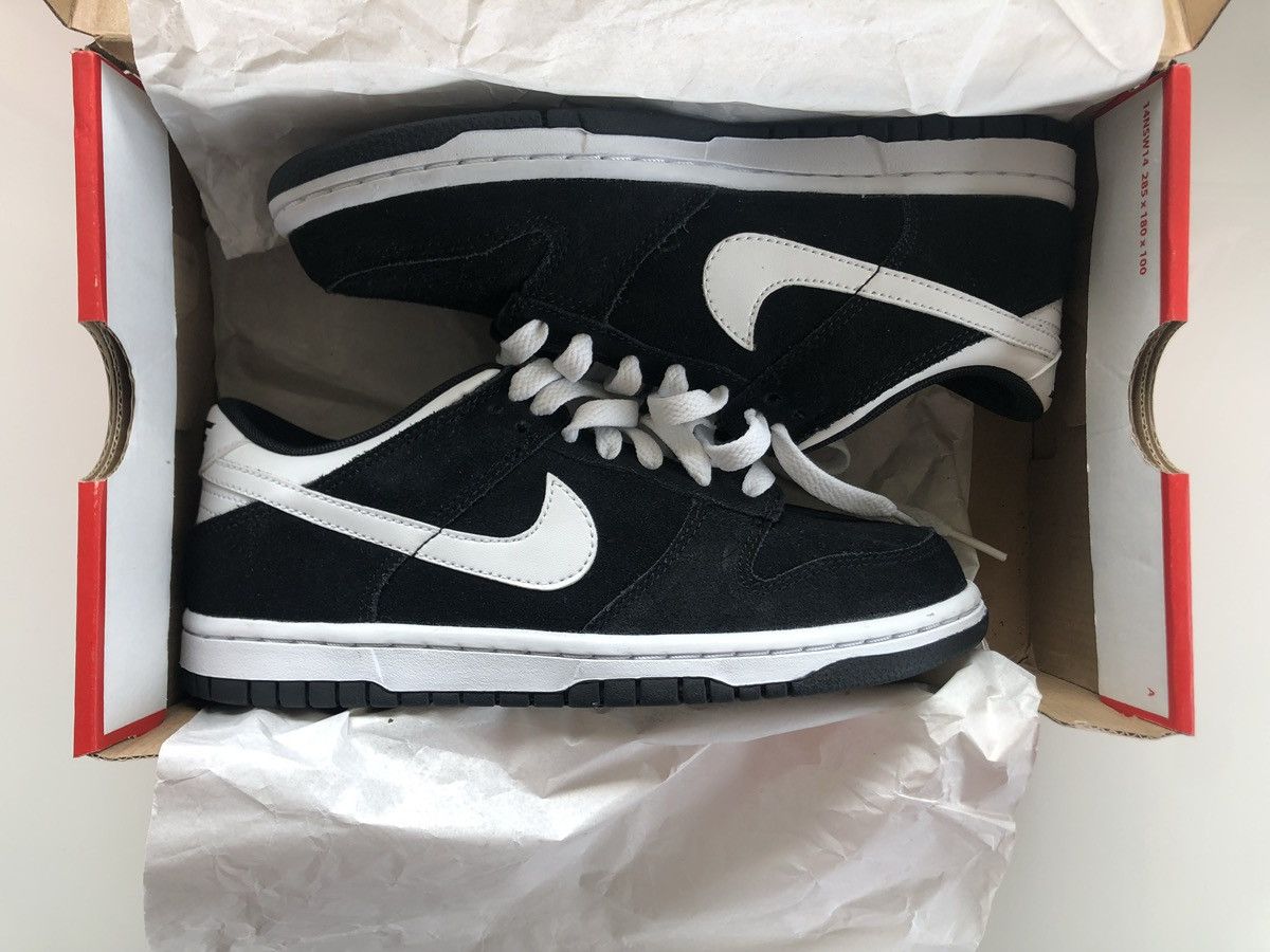 Nike Nike Dunk Low GS Black White 2016 Deadstock rare vintage Size US 6.5 / IT 36.5 - 1 Thumbnail