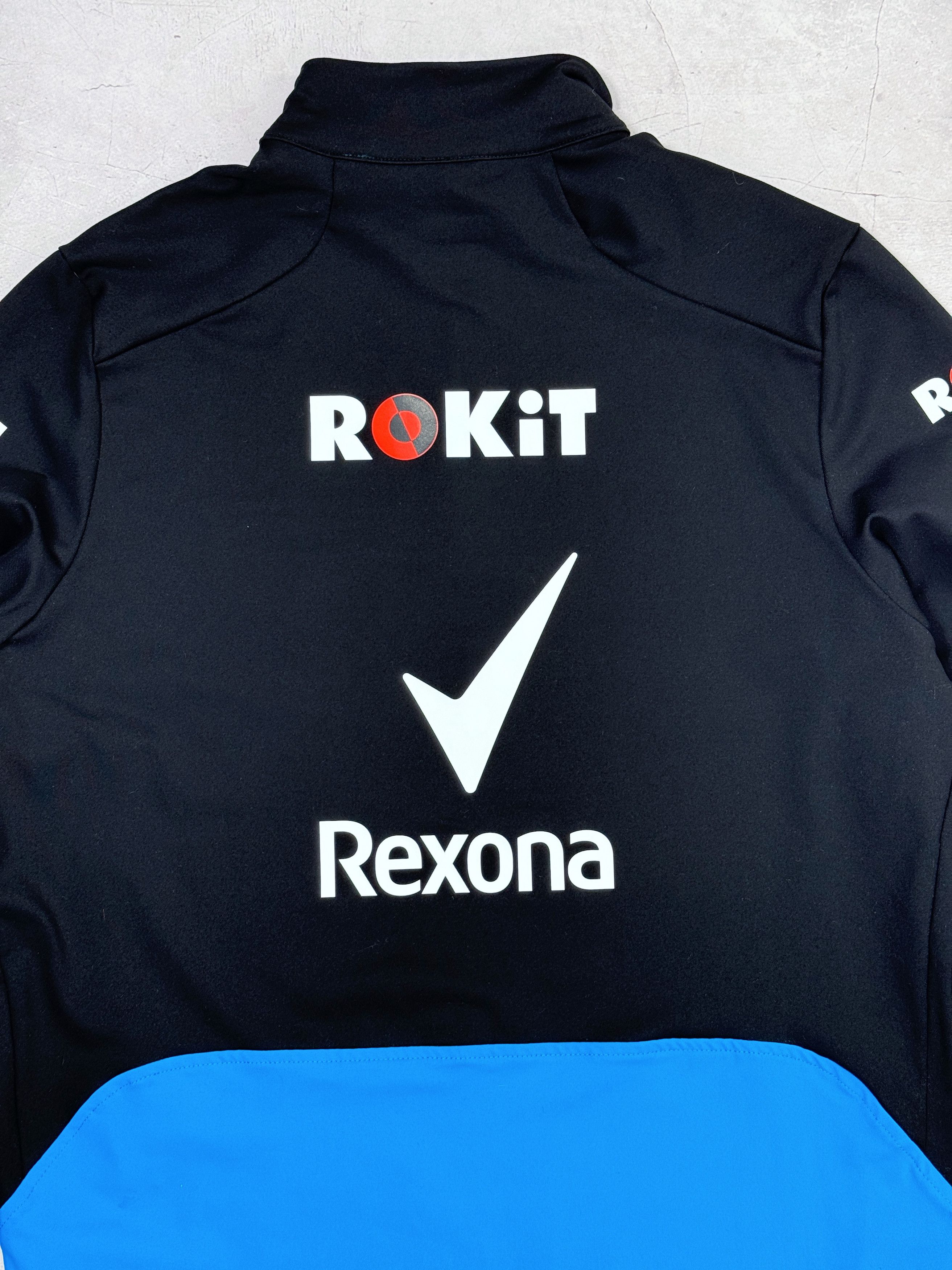 Formula 1 Williams Racing Rokit 1/4 zip Sweatshirt F1 2019 Rexona Size US S / EU 44-46 / 1 - 13 Thumbnail