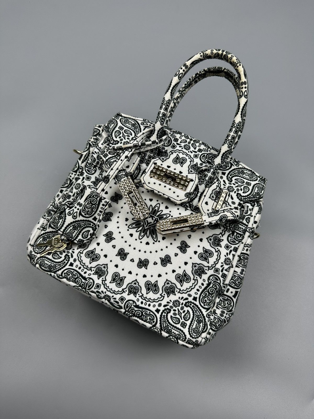 Designer × If Six Was Nine Rare Hermetic Paisley Birkin Inspired By Hermes Birkin Size ONE SIZE - 1 Thumbnail