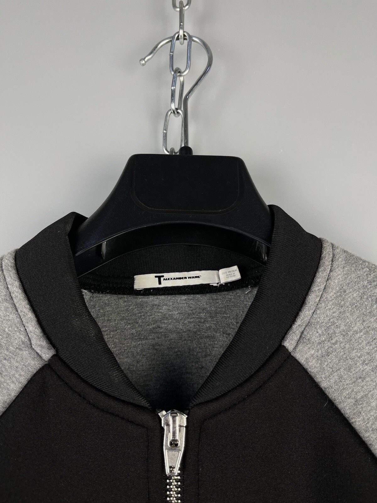 Alexander Wang Alexander Wang Womens Casual Cropped Track Top Jumper Size M / US 6-8 / IT 42-44 - 16 Thumbnail