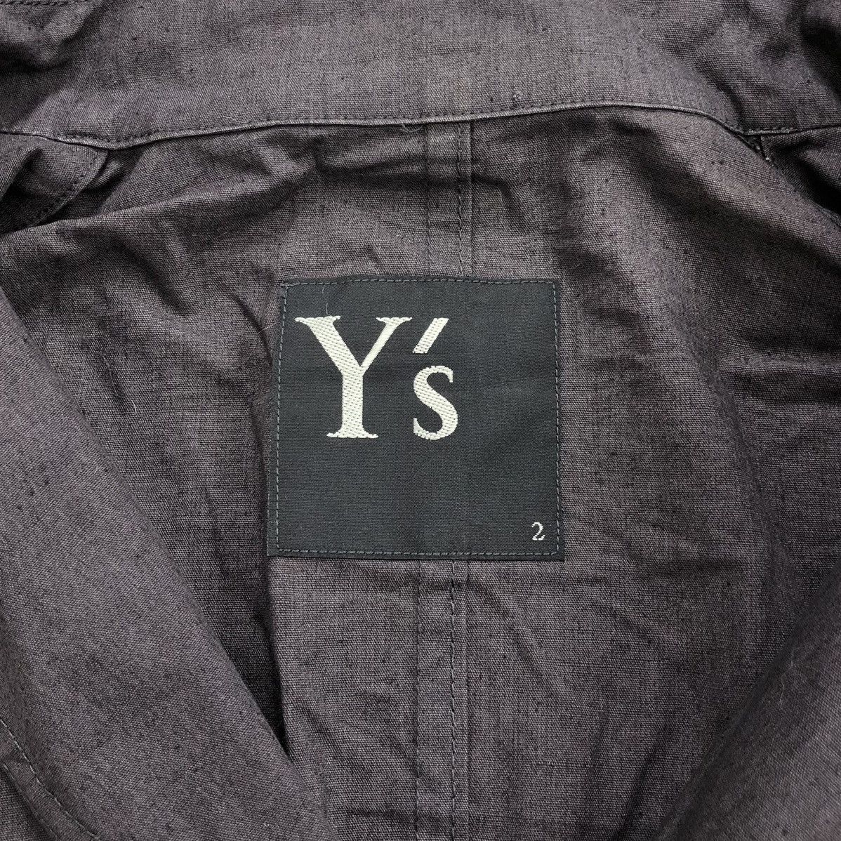 Y's 90s Vintage Yohji Yamamoto Y’s Cropped Jacket Luxury Design Size 38S - 6 Thumbnail