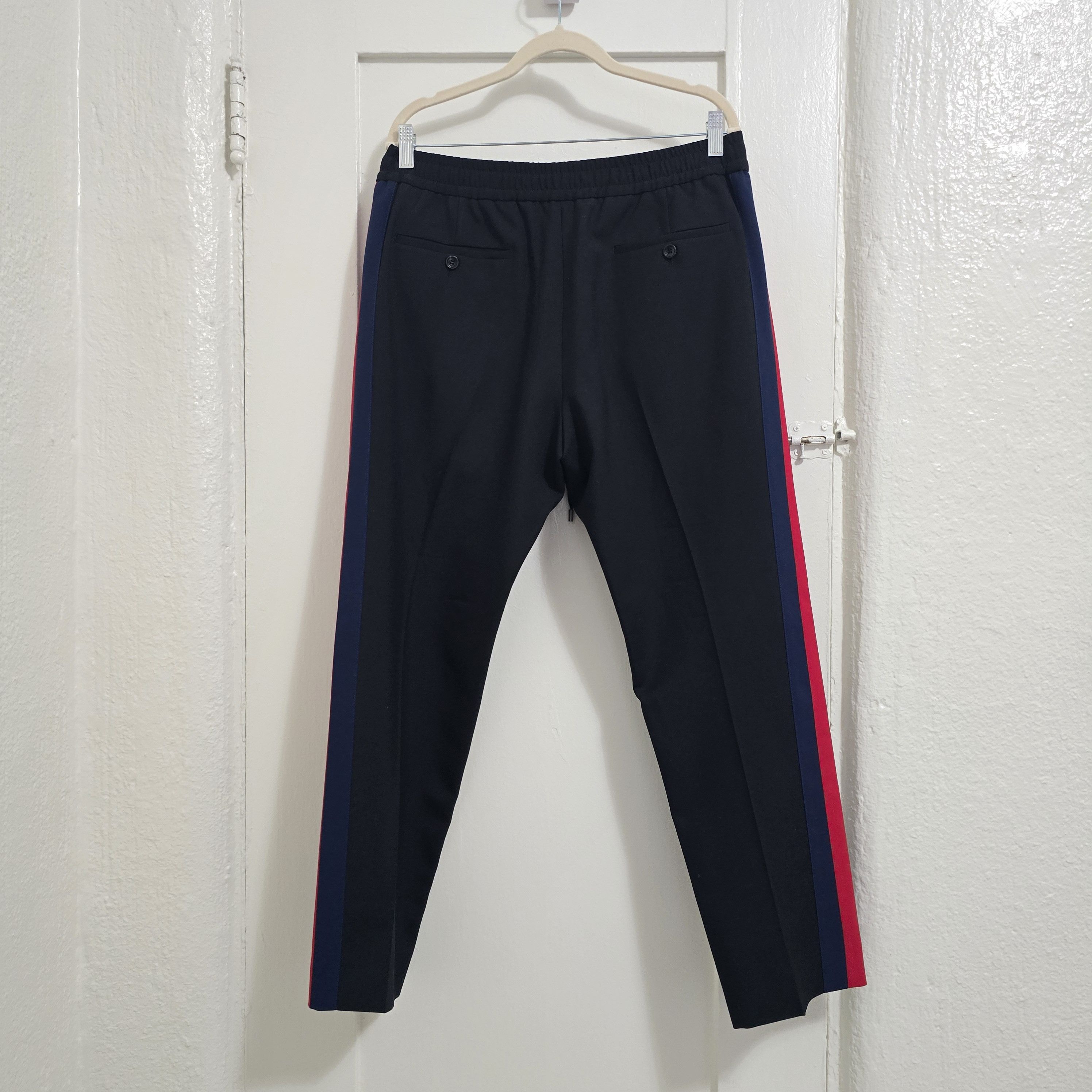 Gucci Size stripe wool pants Size US 32 / EU 48 - 6 Thumbnail