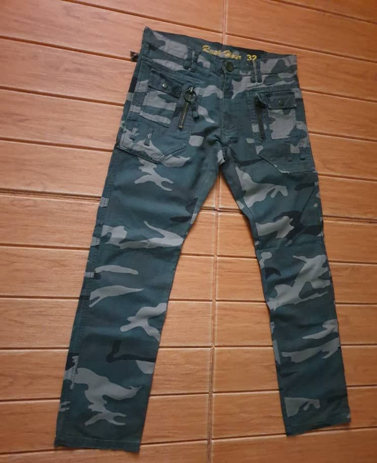 Japanese Brand Rush hour Japanese brand camouflage pant Size US 33 - 5 Thumbnail