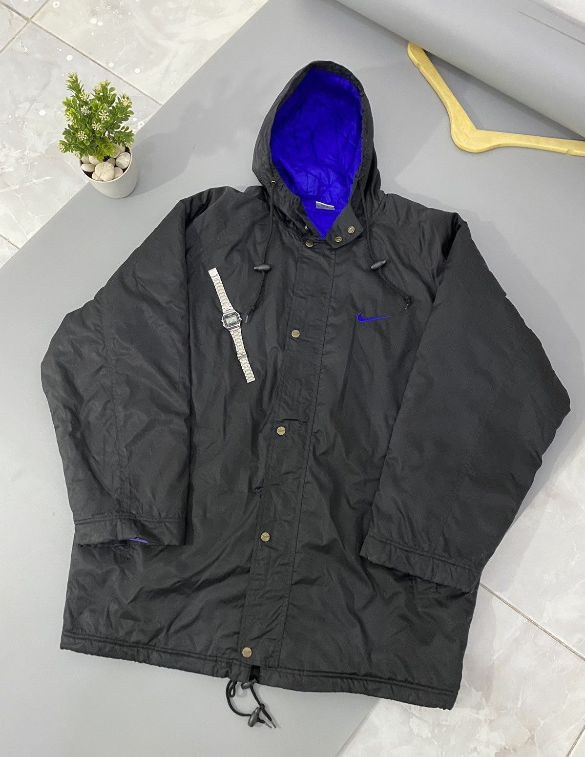 Nike × Vintage 💥Big Logo💥Nike Big Logo Parka’s Size US XL / EU 56 / 4 - 3 Thumbnail