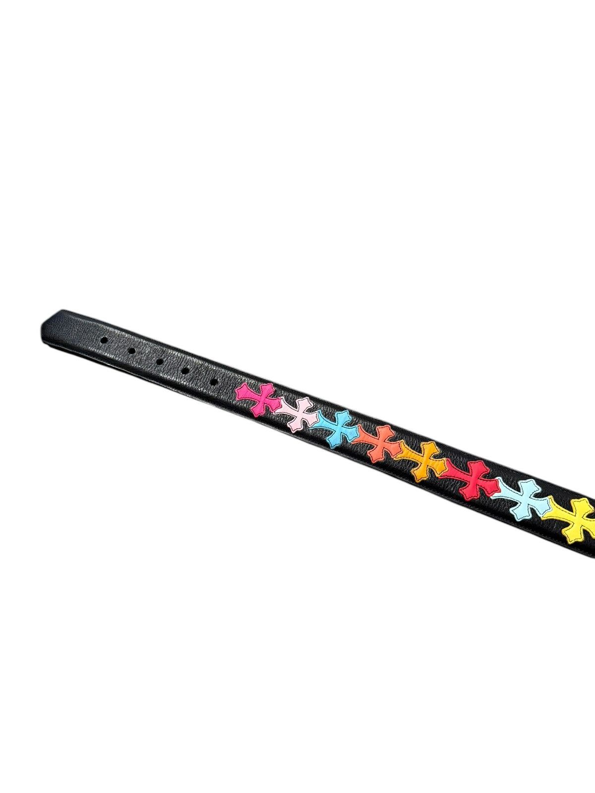 Chrome Hearts 1/1 Multi Color Cross Patch Roller Belt Size 34 - 21 Thumbnail