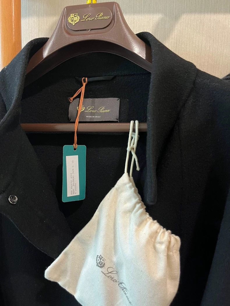 Loro Piana LORO PIANA New black Salzburg cloak Size ONE SIZE - 4 Thumbnail