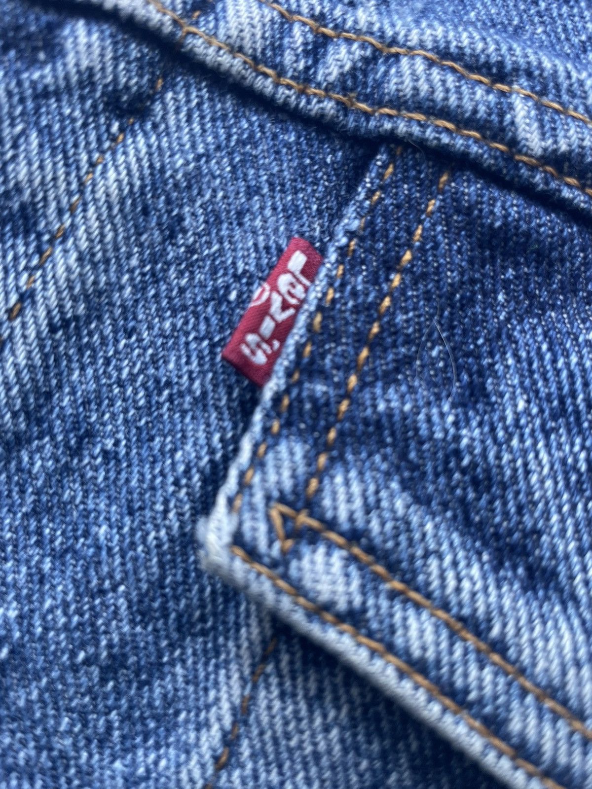 Levi's Vintage 1993 Levis 73598 Denim Jacket Size US XXL / EU 58 / 5 - 15 Thumbnail