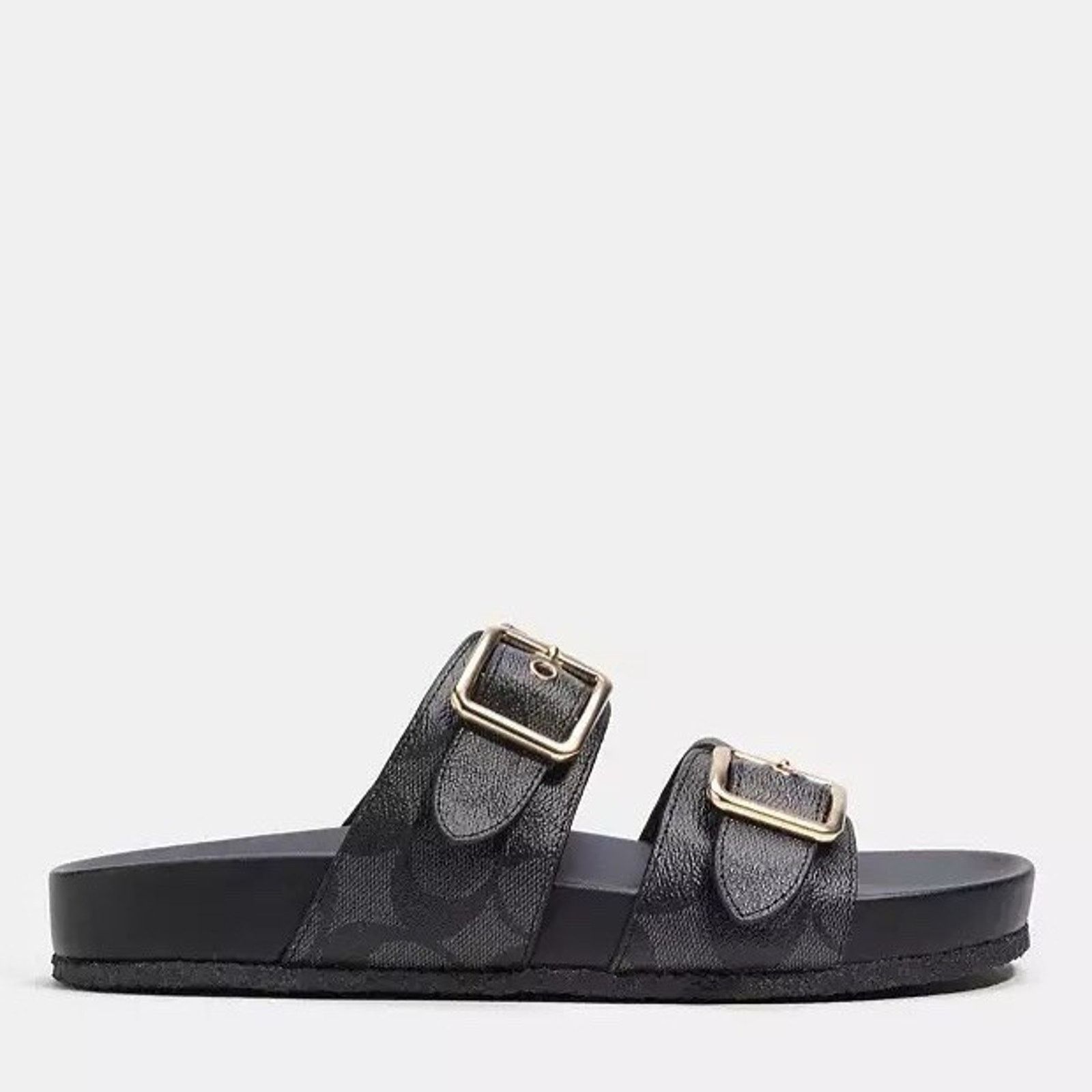Coach NEW COACH Allanah Slide Sandal Women's Black CK412 us5 Size US 5 / IT 35 - 7 Thumbnail