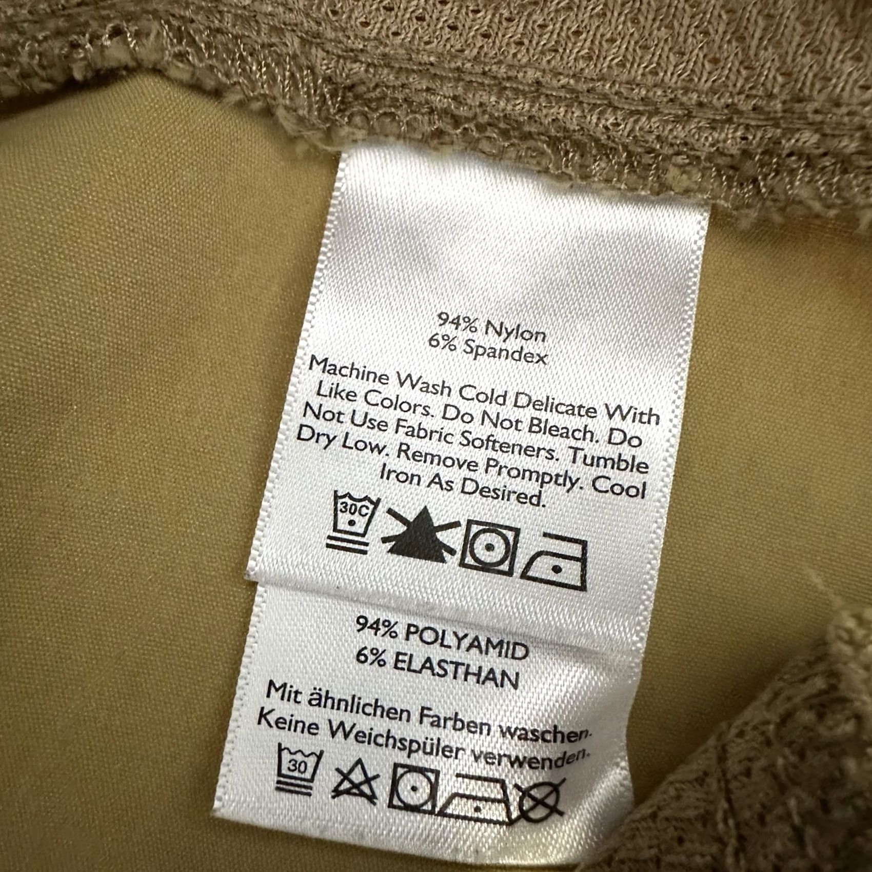 Eddie Bauer Eddie Bauer Shorts Mens 38 Outdoor Chino Nylon Spandex Beige 10” Inseam Flat Front Size US 38 / EU 54 - 5 Thumbnail