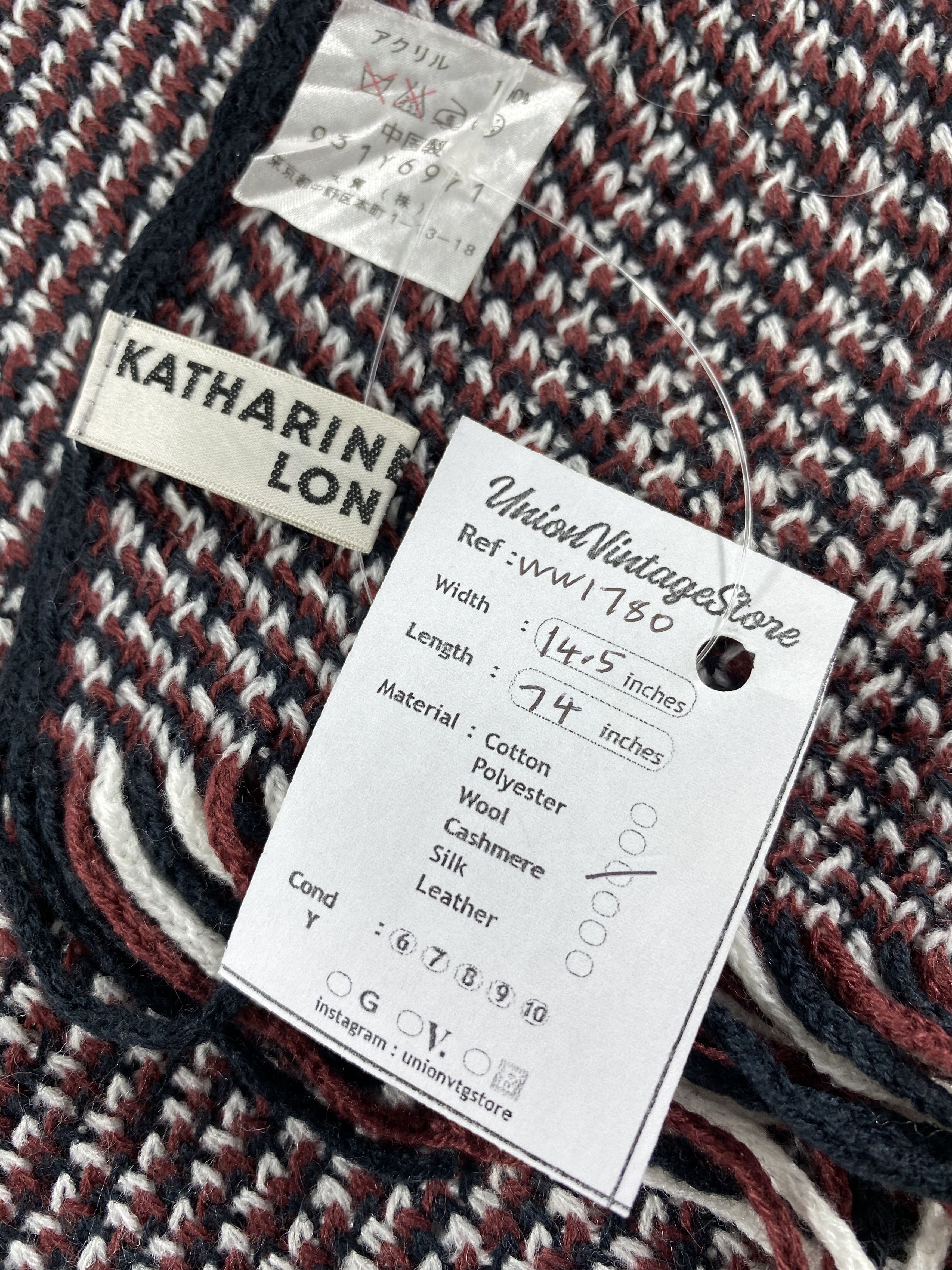 Katharine Hamnett London Katharine Hamnett London Scarf / Muffler / Neckwear - WW1780 Size ONE SIZE - 4 Thumbnail