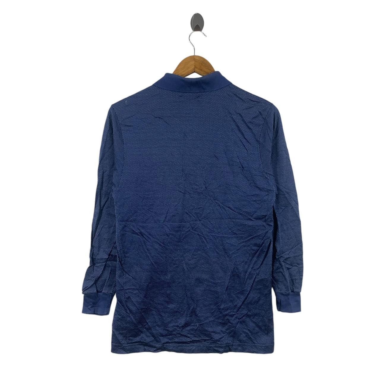 Trussardi Vintage TRUSSARDI MONOGRAM Made In Italy Polo Tee Shirt Size S / US 4 / IT 40 - 4 Thumbnail