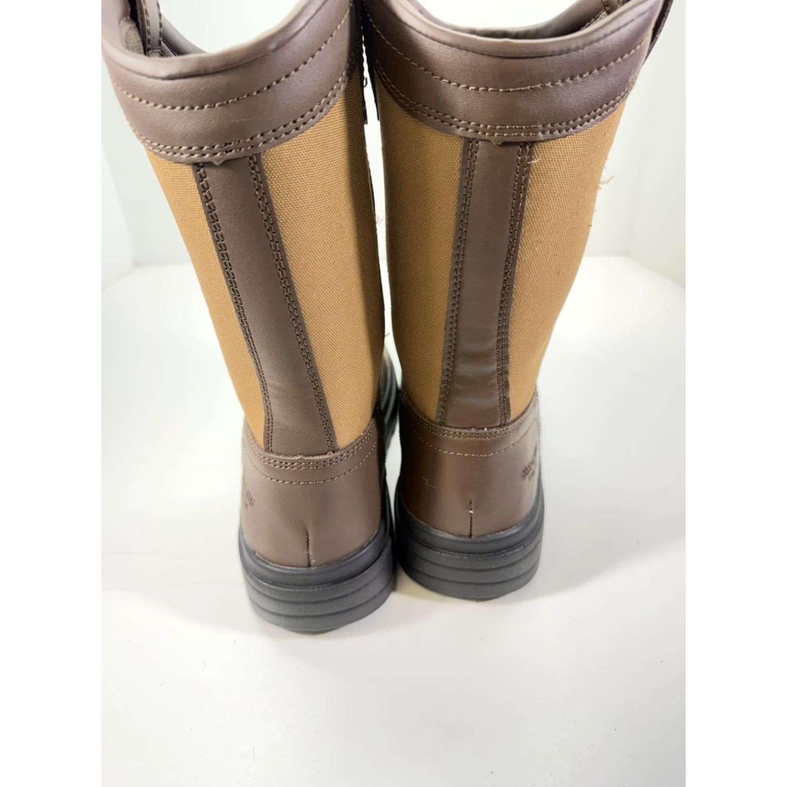 Vintage Brazos Ryker Steel Toe Work Boots Men Size 8 D Brown Leather Waterproof NWOT Size US 8 / EU 41 - 7 Thumbnail