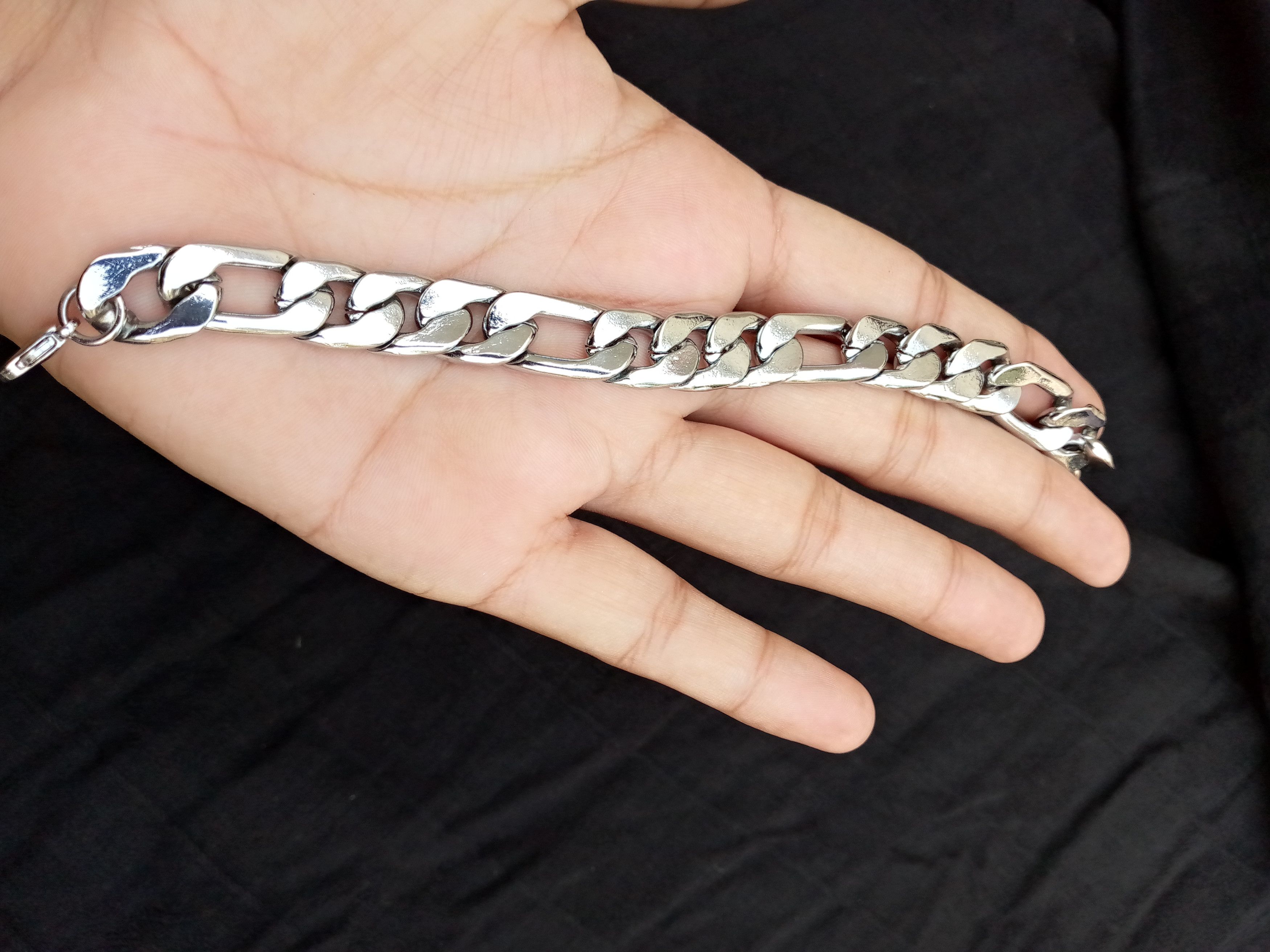 Other silver curb link chain Size ONE SIZE - 1 Thumbnail