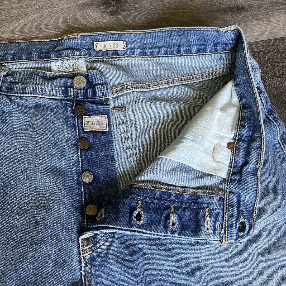 Polo Ralph Lauren × Vintage Vintage 2000s Polo Ralph Lauren Buttonfly Denim Jean Shorts Size US 36 / EU 52 - 7 Thumbnail