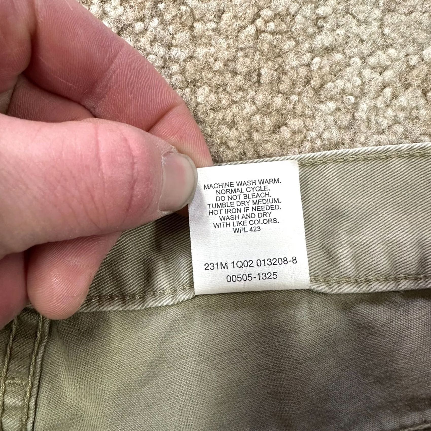 Levi's VINTAGE Levi's 505 Regular Fit Jeans | Men | Beige Denim 34x30 | 5-Pocket Straight Leg | Distressed Navy Y2K Style Size US 34 / EU 50 - 3 Thumbnail