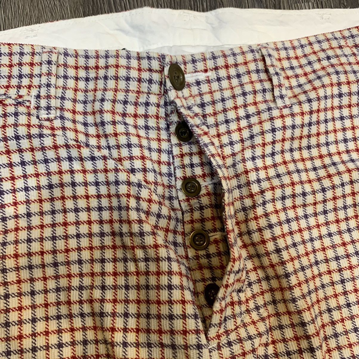 Japanese Brand Visvim Plaid Half Pant Size US 37 - 8 Thumbnail