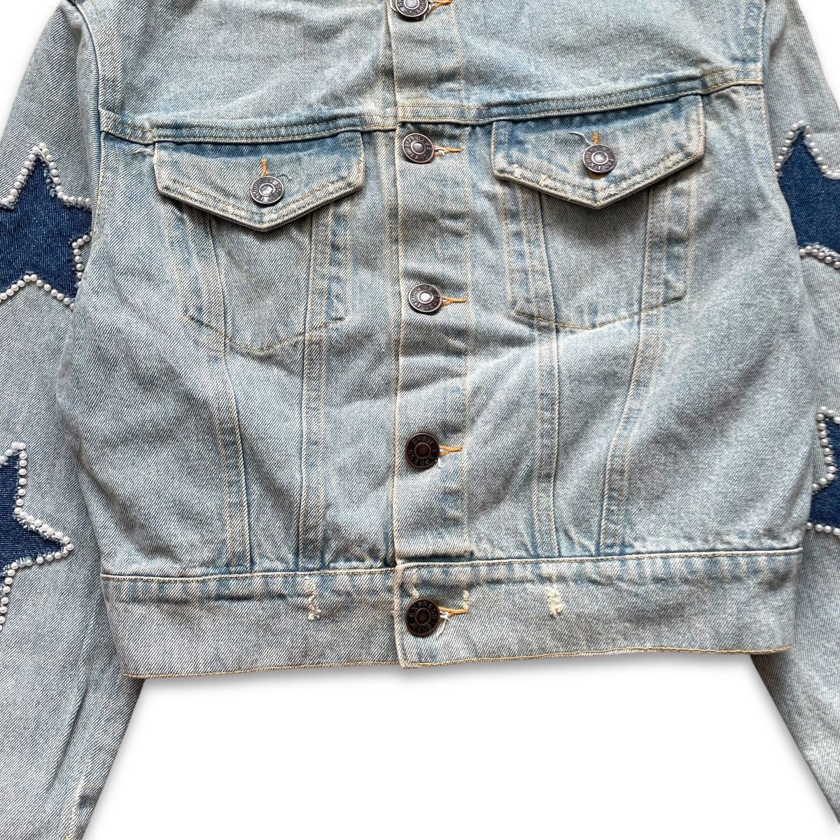 Vintage Vintage Sandre GTA San Andreas Playstation Denim Trucker Size S / US 4 / IT 40 - 13 Thumbnail