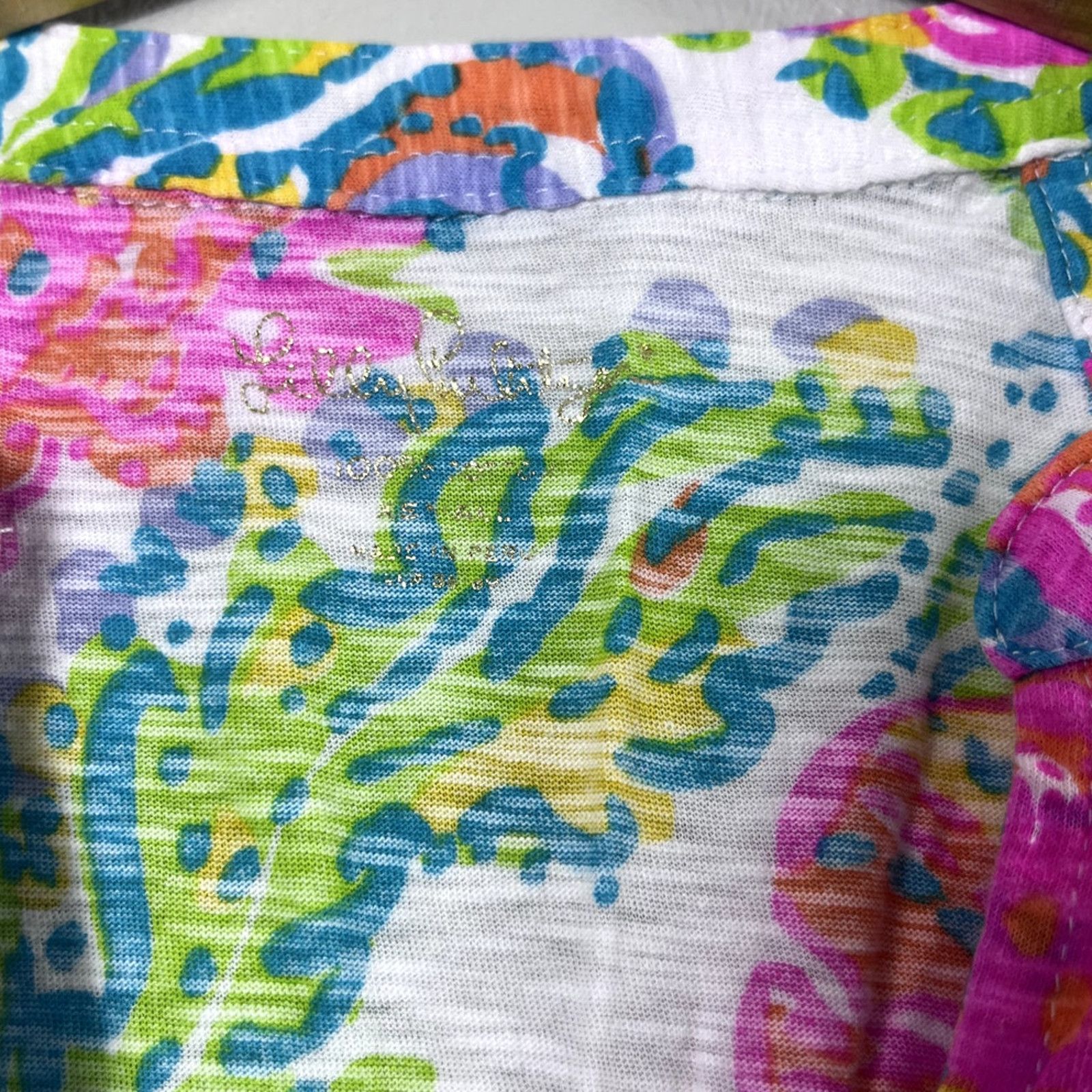Lilly Pulitzer Women's Colorful Floral Lilly Pulitzer Tank Top XS Size XS / US 0-2 / IT 36-38 - 2 Thumbnail