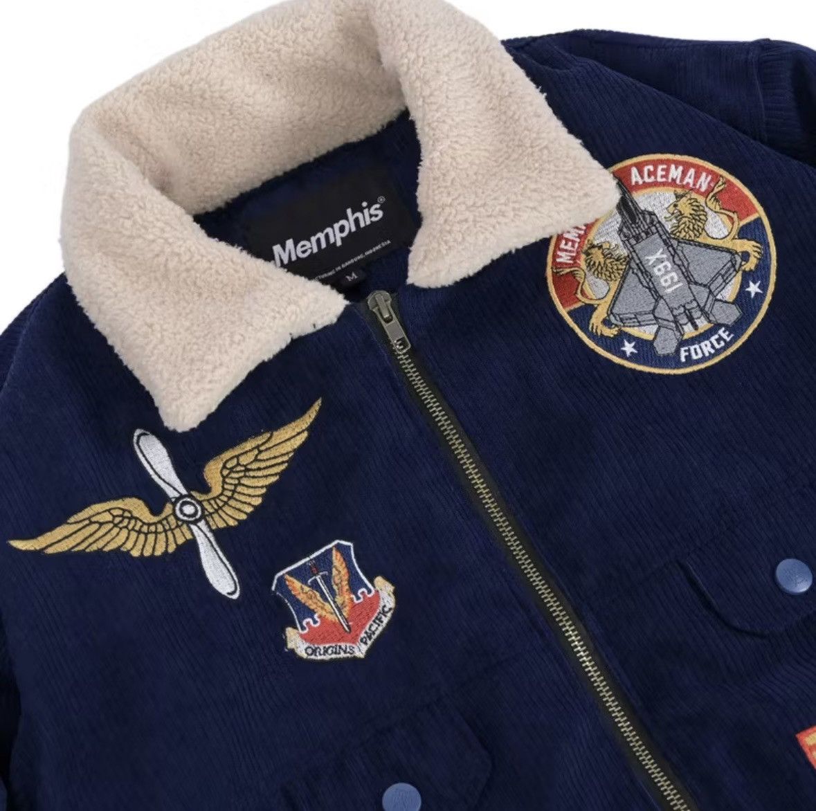Other Bomber jacket corduroi aceman streetwear Size US XL / EU 56 / 4 - 3 Thumbnail